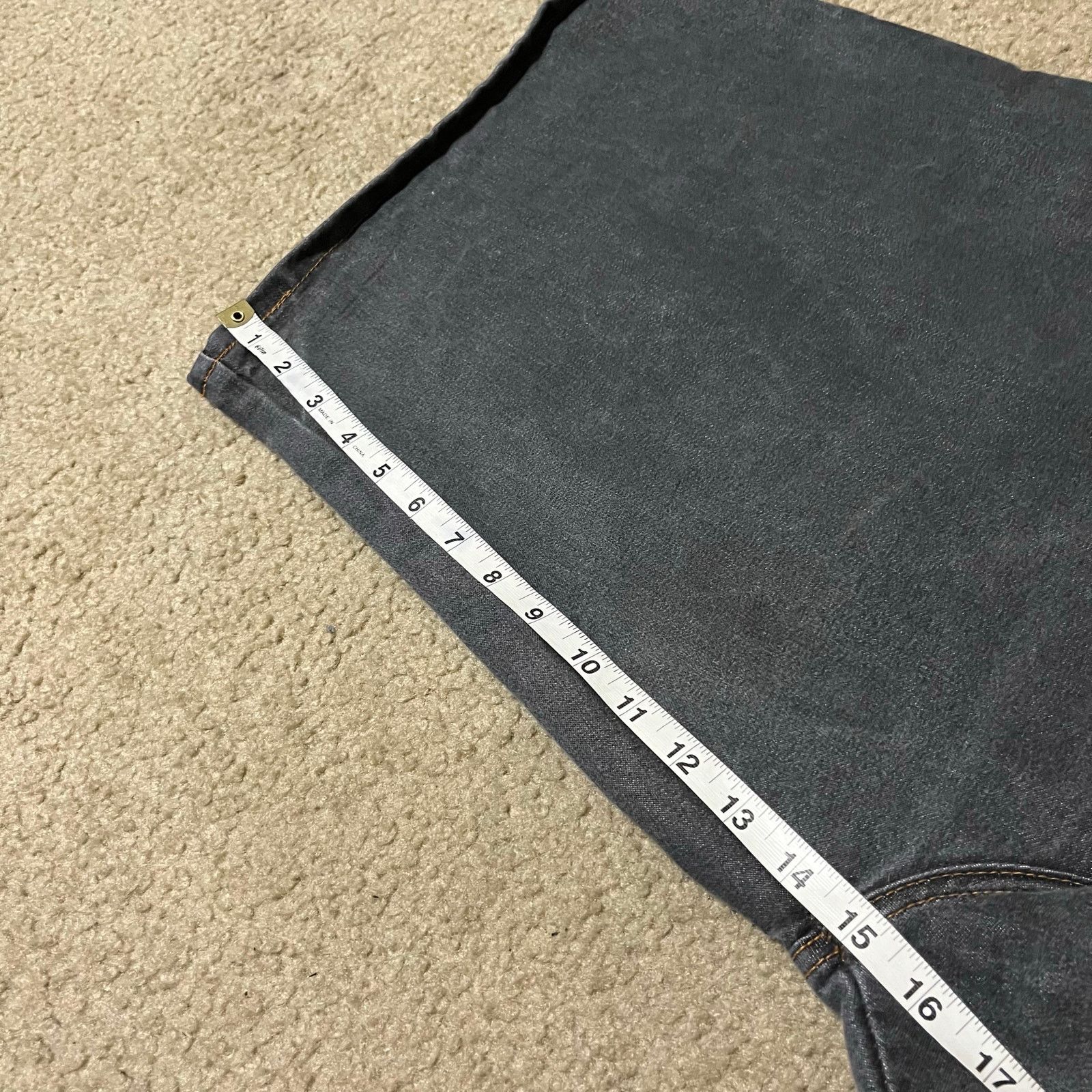 Other Y2K Baggy Skater Big Pocket Long Grey Jorts 32W Size US 32 / EU 48 - 7 Thumbnail