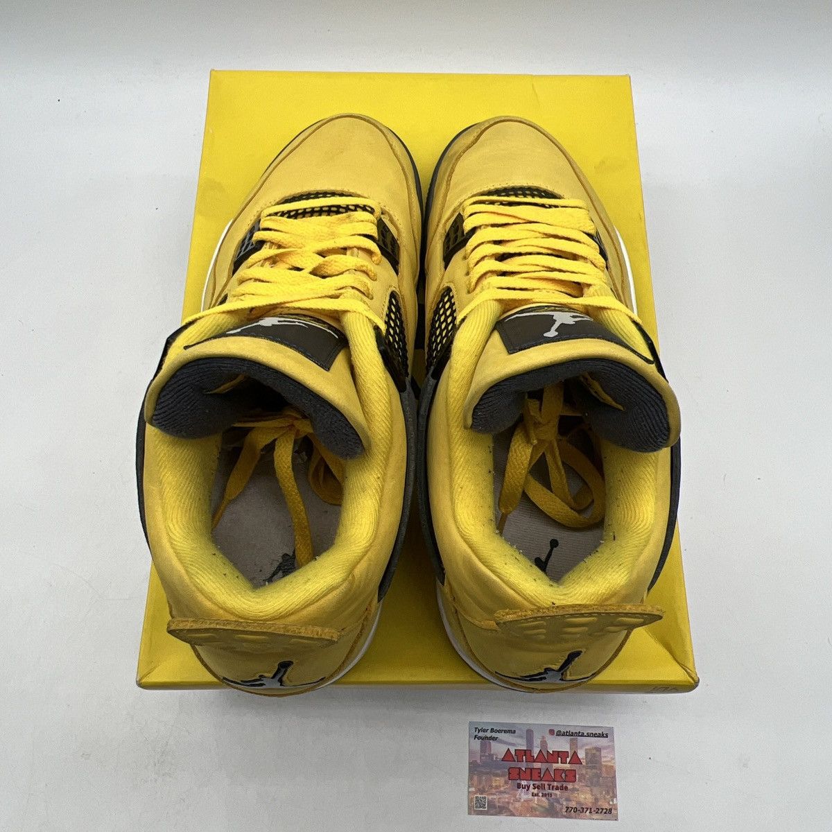 Jordan Brand Air Jordan 4 lightning Size US 11 / EU 44 - 7 Thumbnail