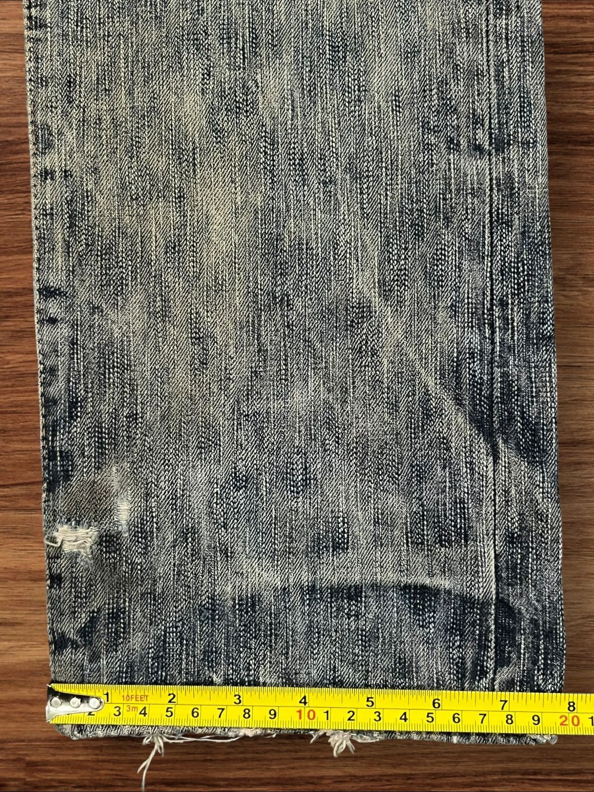 Kapital Vintage 18oz Eight G Union Made Selvedge Distressed Jeans Size US 30 / EU 46 - 22 Thumbnail