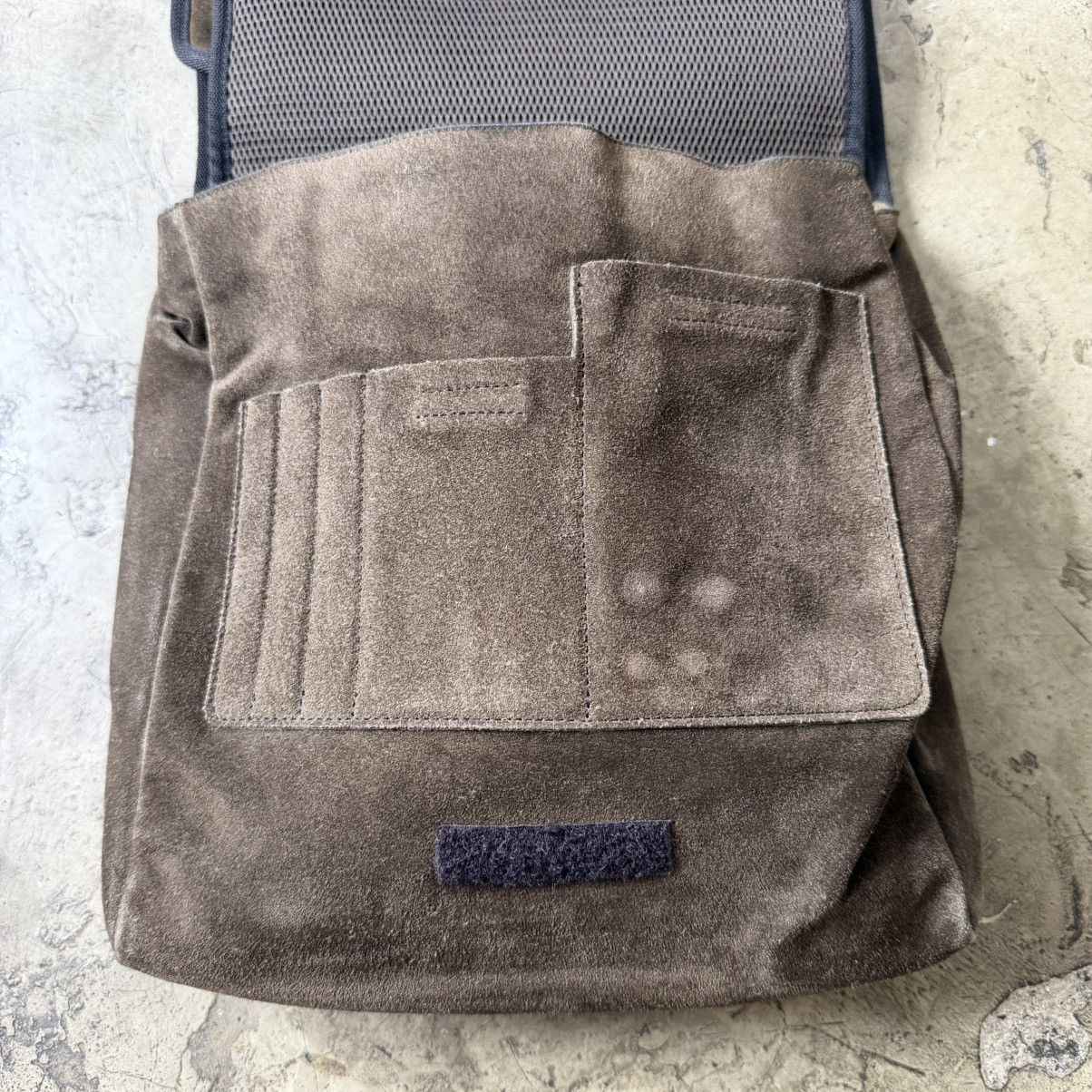 Miu Miu Miu Miu - 1999 Mesh/Suede Crossbody Bag Size ONE SIZE - 7 Thumbnail