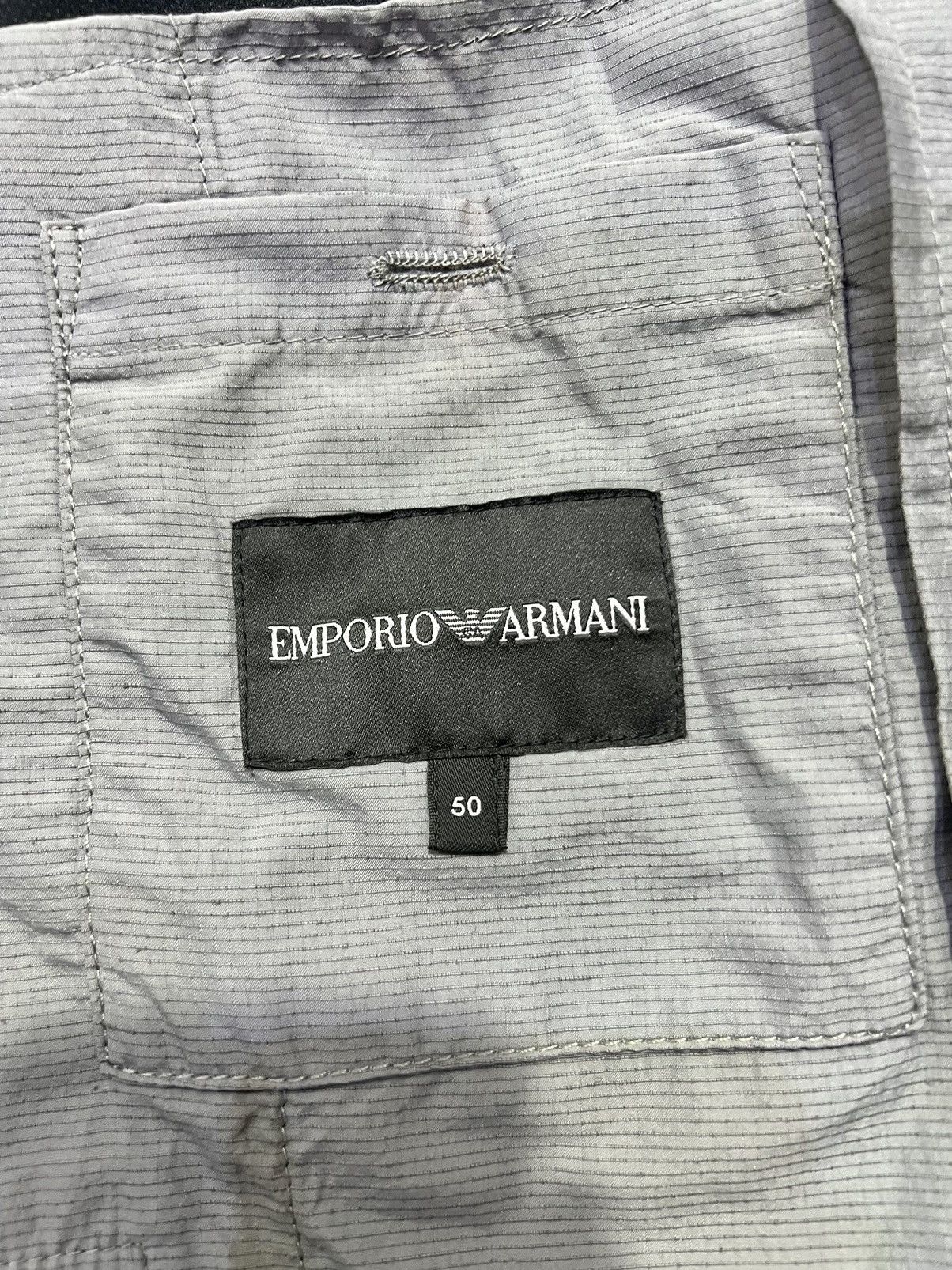 Emporio Armani Emporio Armani leather combination jacket Size US M / EU 48-50 / 2 - 5 Thumbnail