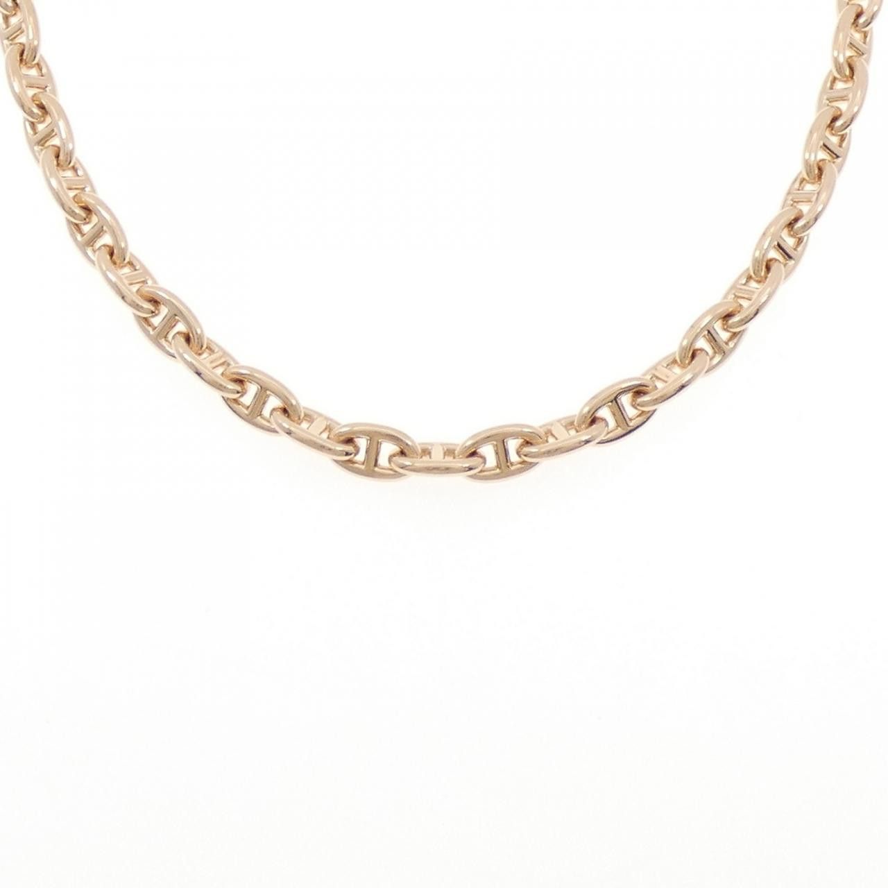 Hermes Hermes Hermès Chaîne d'Ancre TPM 750 Pink Gold Necklace Precious Metal Necklace DUTY FREE for USA Size ONE SIZE - 1 Thumbnail