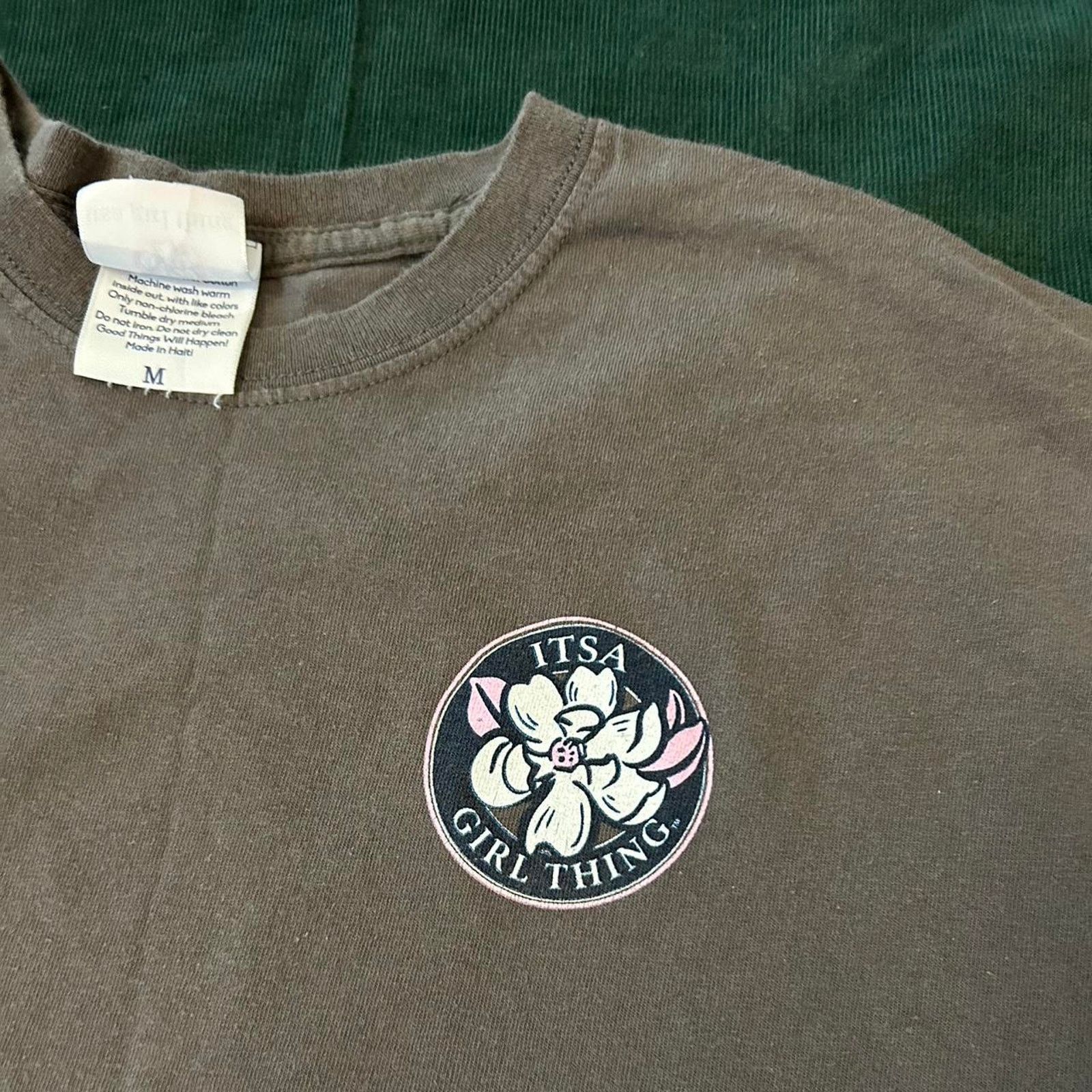 Other Vintage its a girl thing tee Size M / US 6-8 / IT 42-44 - 3 Thumbnail