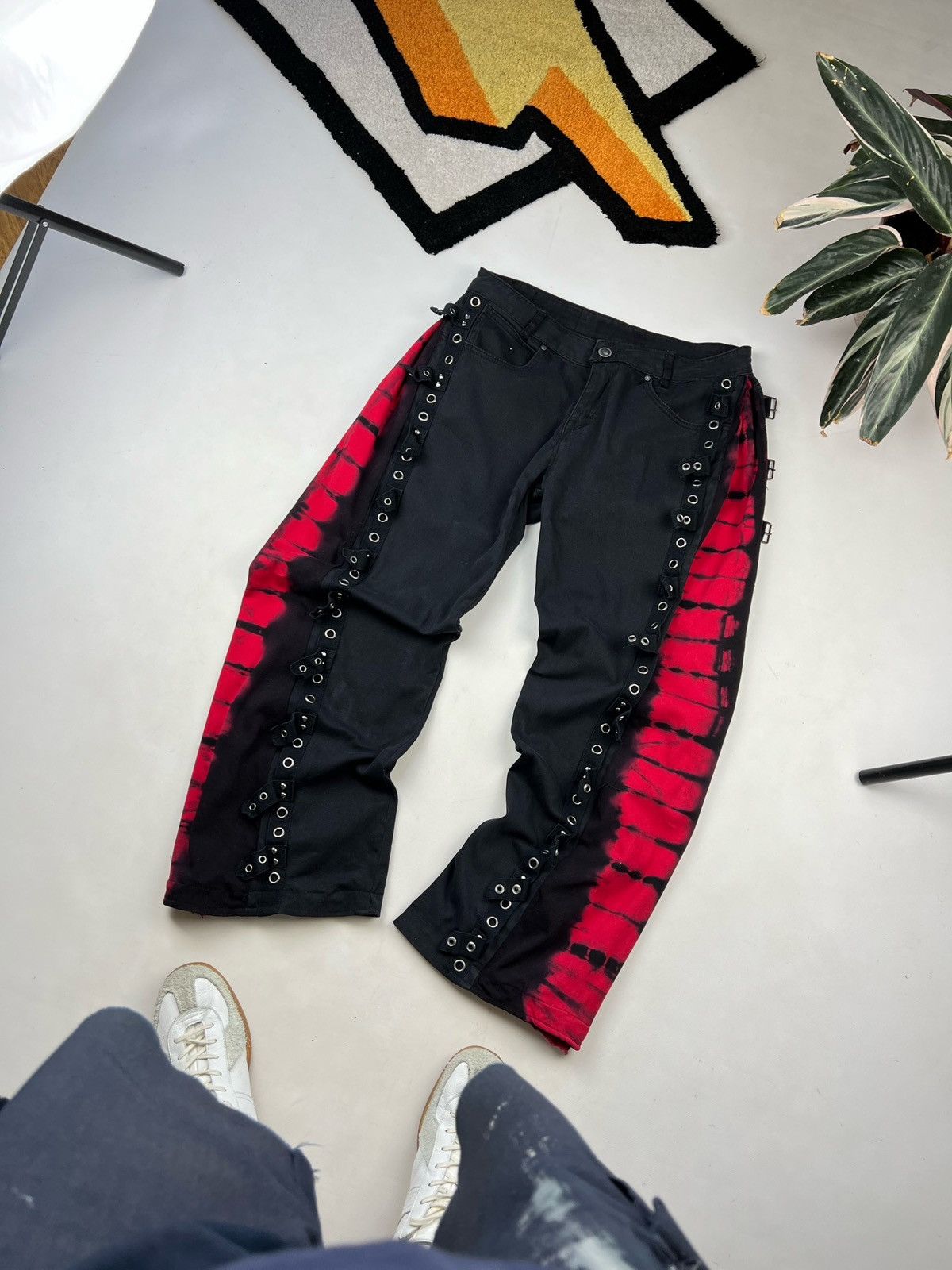 JNCO × Triple 5 Soul × Vintage Vintage 90s Y2K Baggy Rave Style Pants jeans Size US 30 / EU 46 - 7 Thumbnail