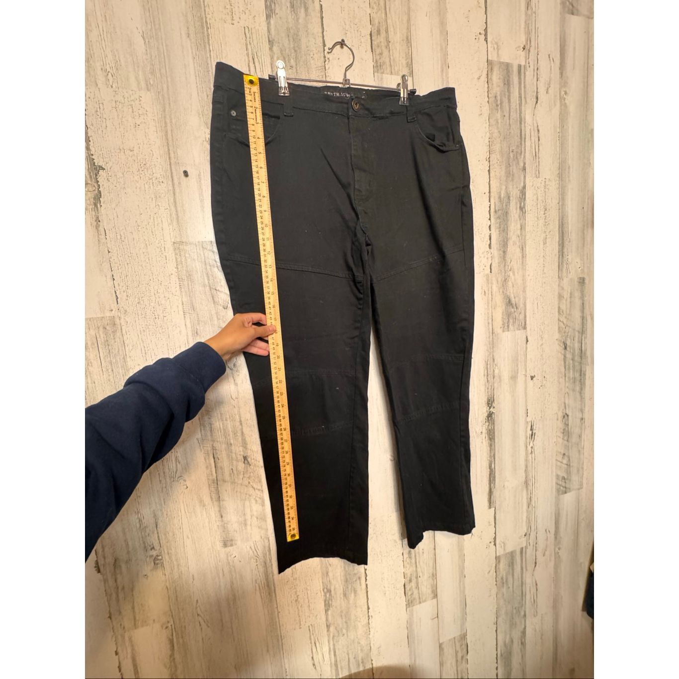 Other Truth Substance Men’s Black Pants 42x32 | Stretch Cotton Cas Size US 42 / EU 58 - 9 Thumbnail