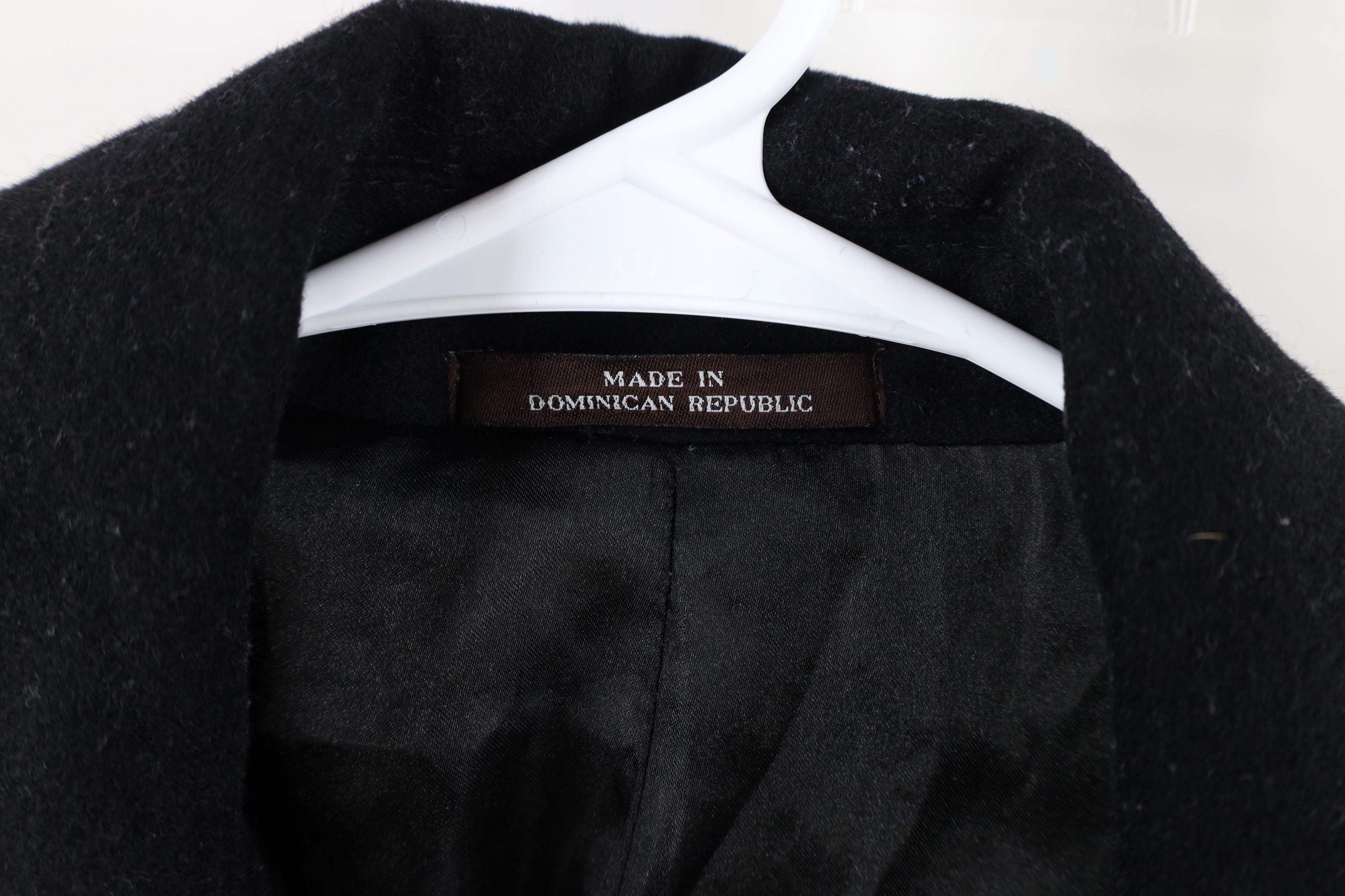 Michael Kors × Vintage Michael Kors Wool Blend Trench Coat Overcoat Jacket Black Size US XL / EU 56 / 4 - 9 Thumbnail