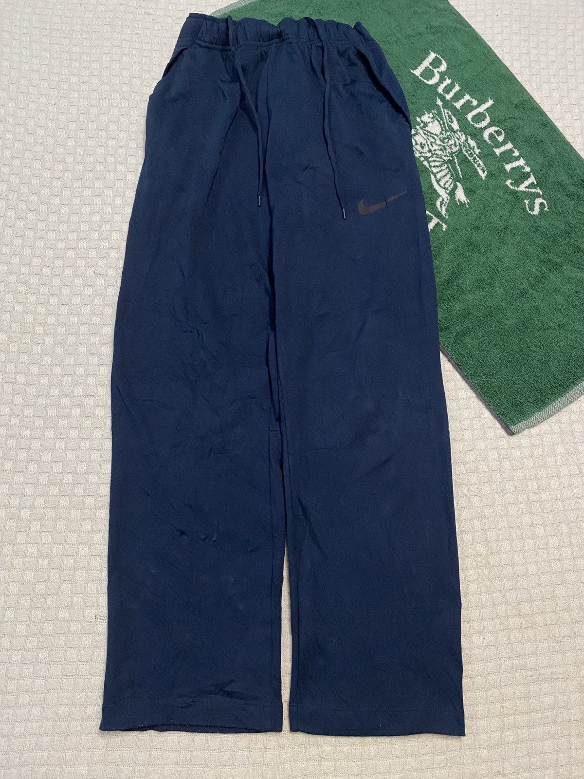 NOCTA × Nike 💥 VINTAGE NIKE SUPER BAGGY WIDE LEG TRACK PANTS Y2K Size US 30 / EU 46 - 1 Thumbnail