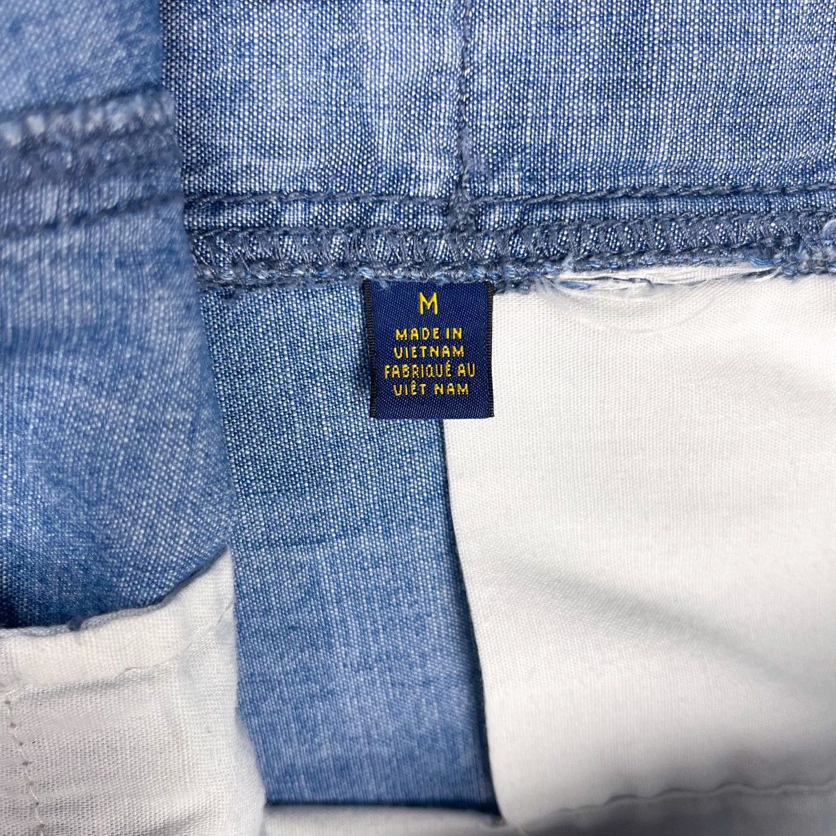 Polo Ralph Lauren Polo Ralph Lauren Chambray Shorts Size US 32 / EU 48 - 7 Thumbnail