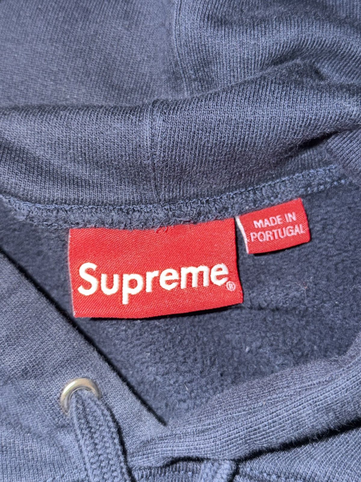 Supreme Supreme Navy “Amanos O Odianos” Hoodie Size US M / EU 48-50 / 2 - 5 Thumbnail