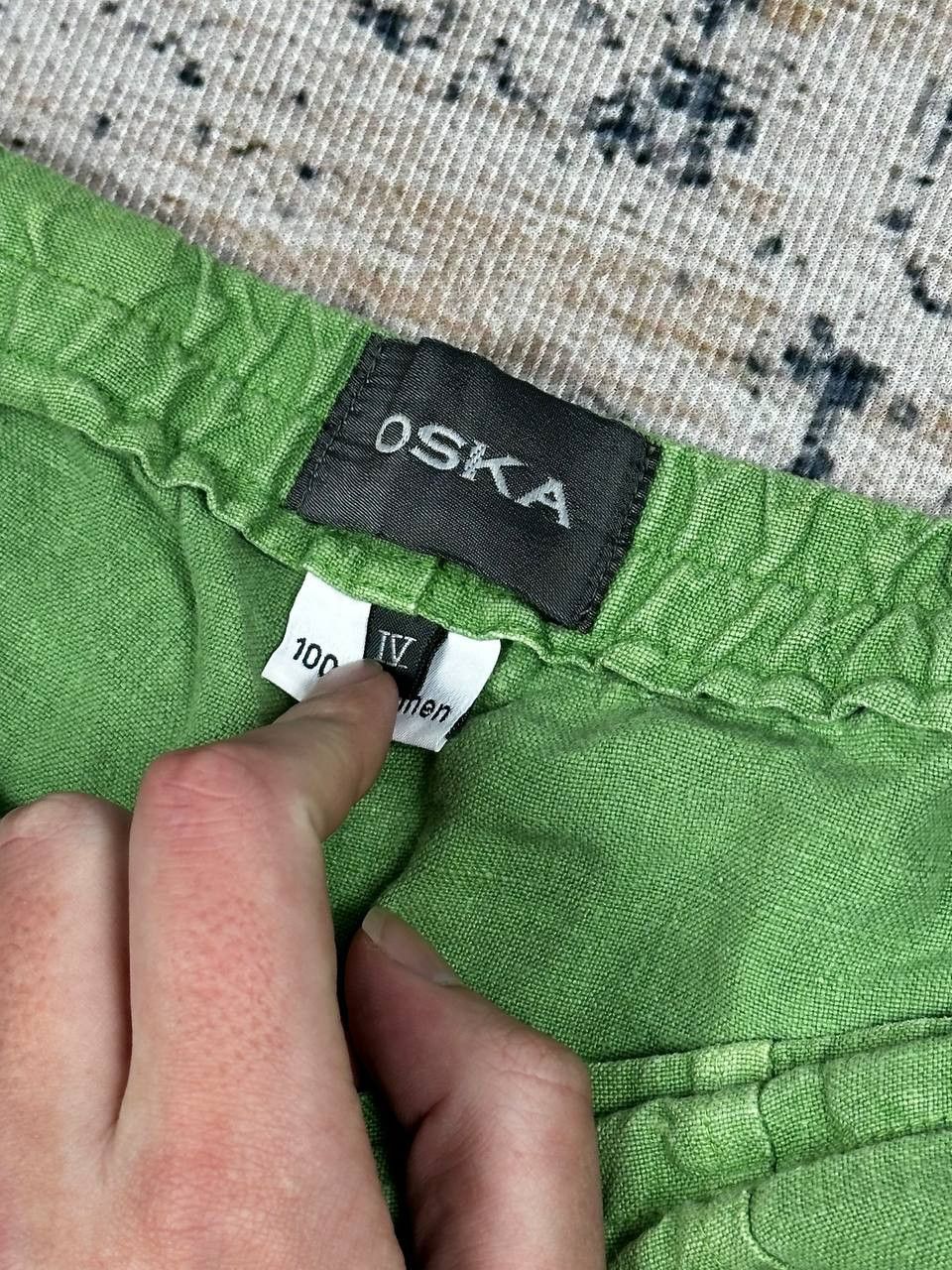 Japanese Brand Vintage OSKA Balloon Linen Pants Japanese Baggy Size US 32 / EU 48 - 8 Thumbnail