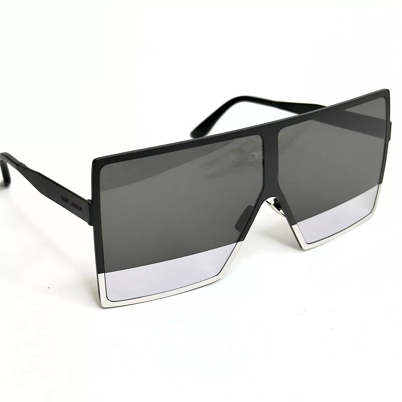 Yves Saint Laurent SAINT LAURENT Betty SL 182 Sl182 Matte Black 004 Sunglasses Size ONE SIZE - 2 Thumbnail