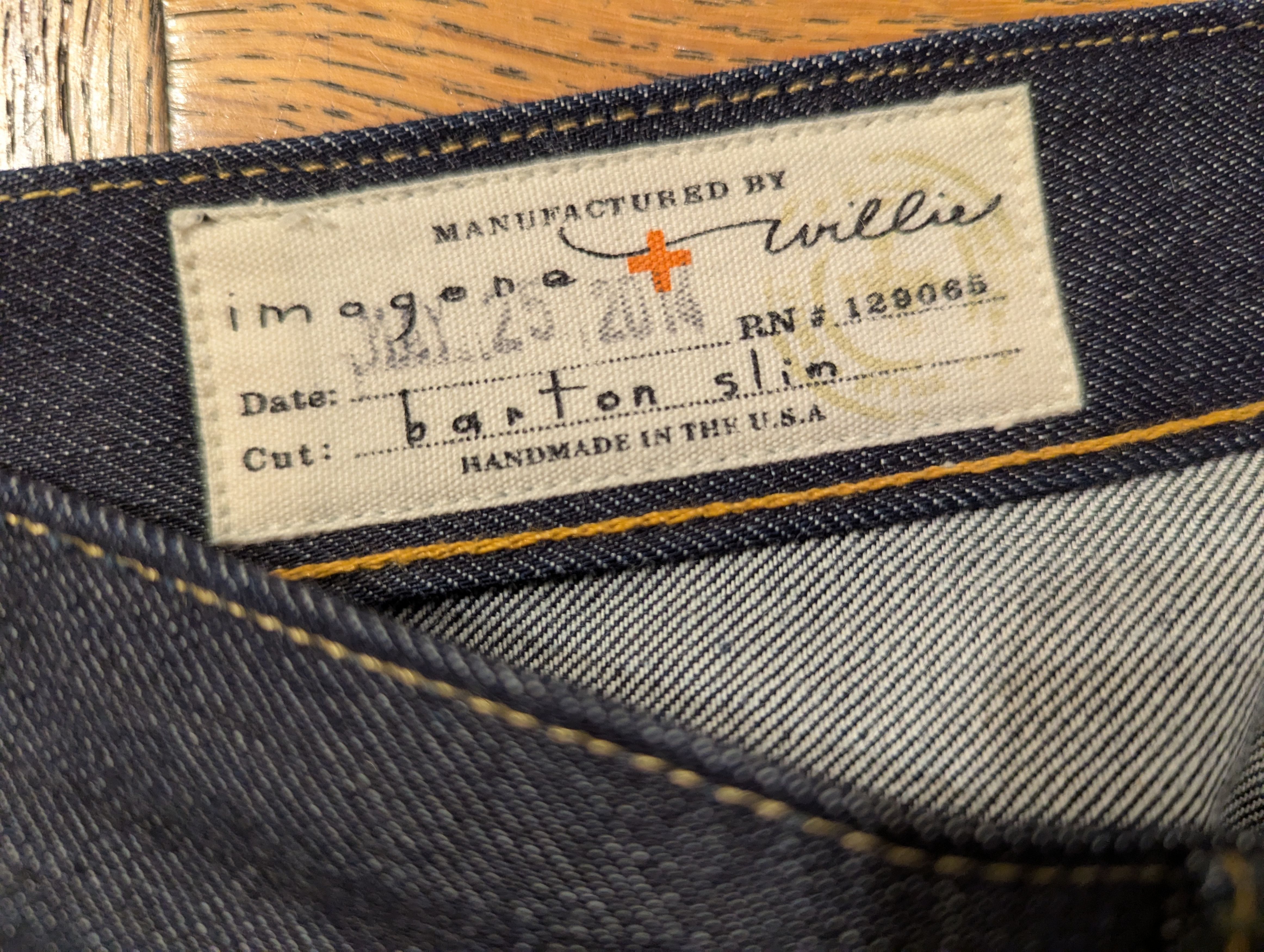 Imogene + Willie Selvedge jeans, made in USA Size US 28 / EU 44 - 2 Thumbnail