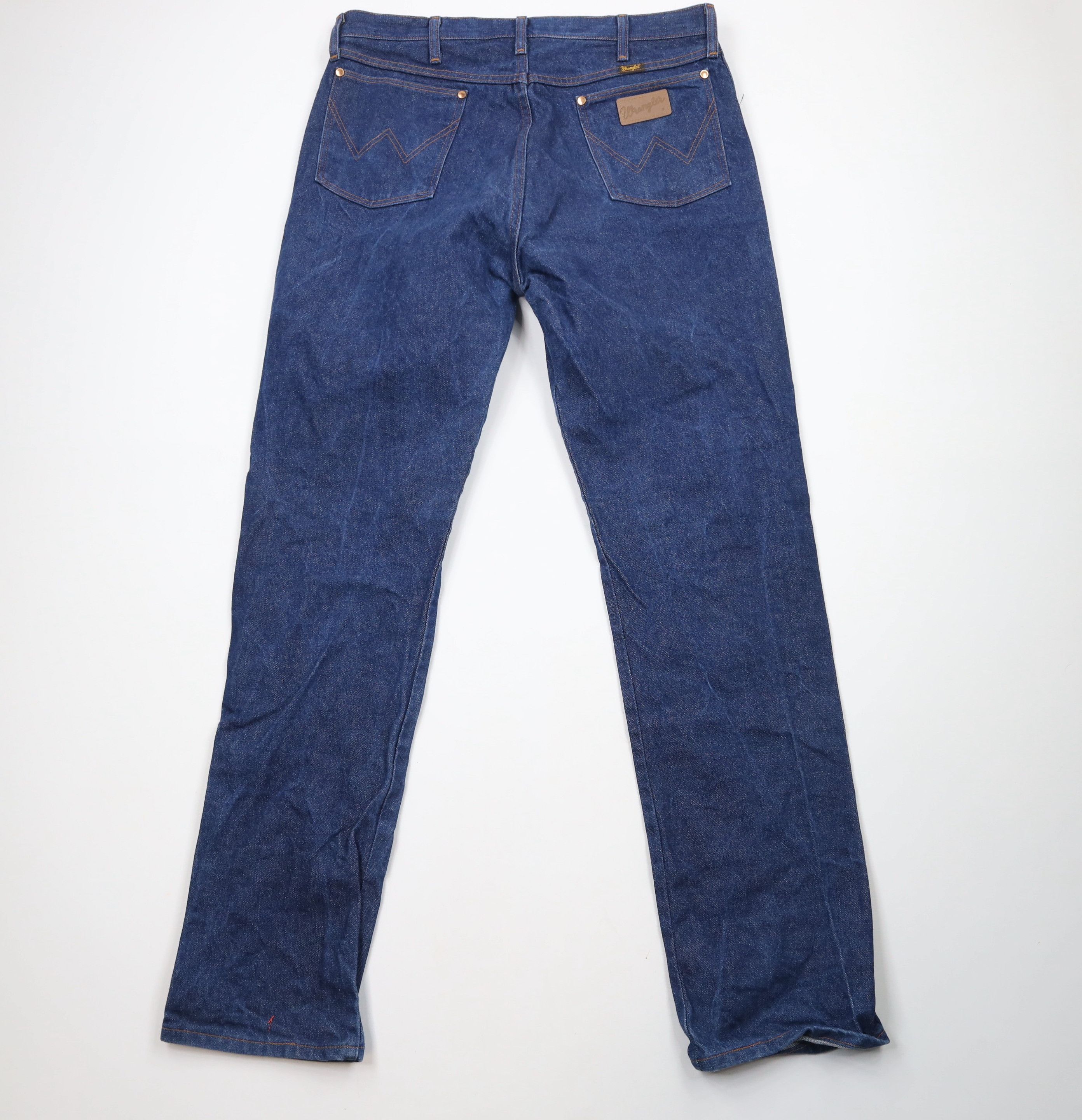 Vintage × Wrangler Vintage 90s Wrangler Bootcut Denim Jeans Blue Cotton USA Size US 38 / EU 54 - 8 Thumbnail