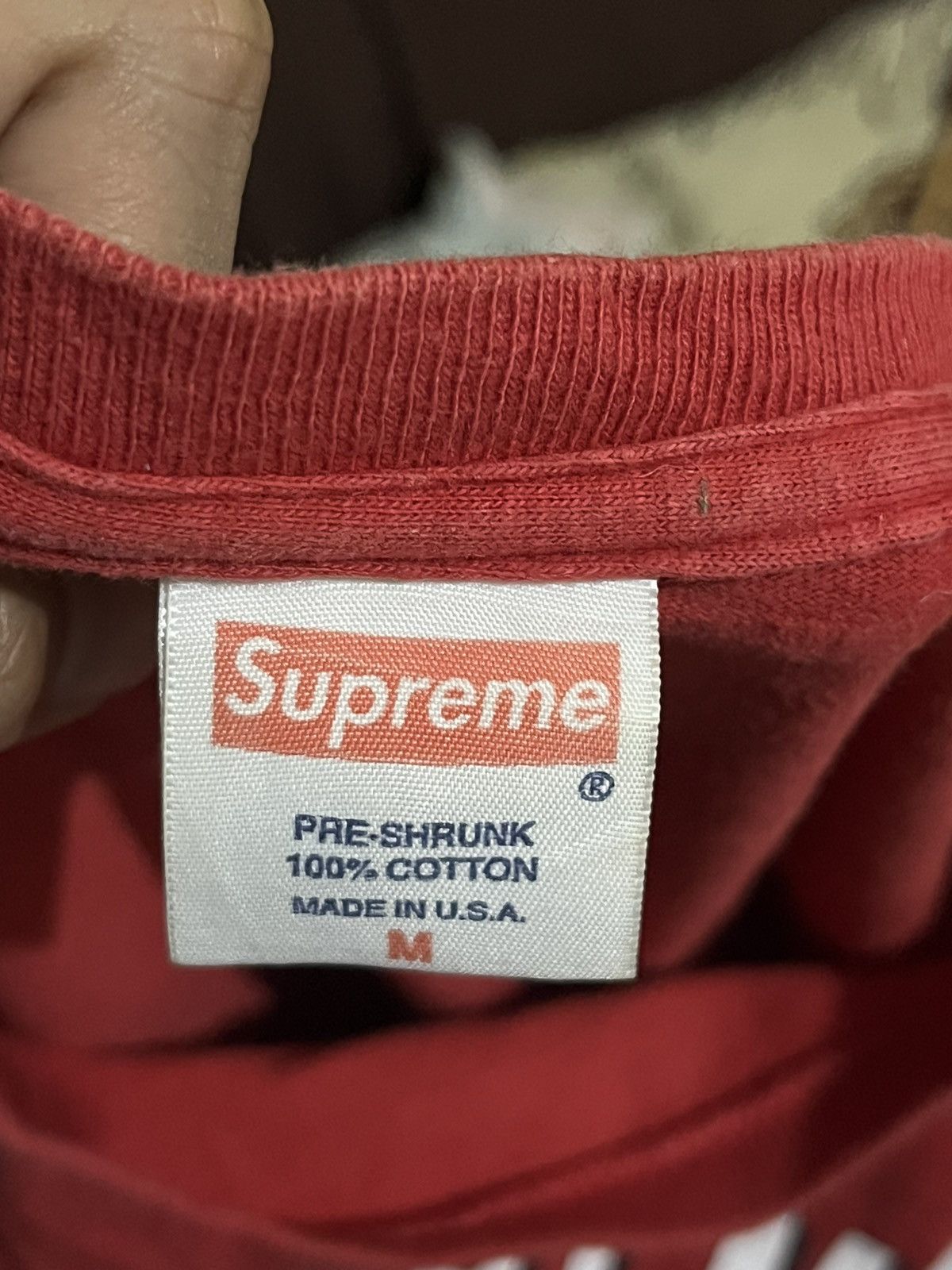 Supreme Supreme God and Country Tee Size US M / EU 48-50 / 2 - 4 Thumbnail