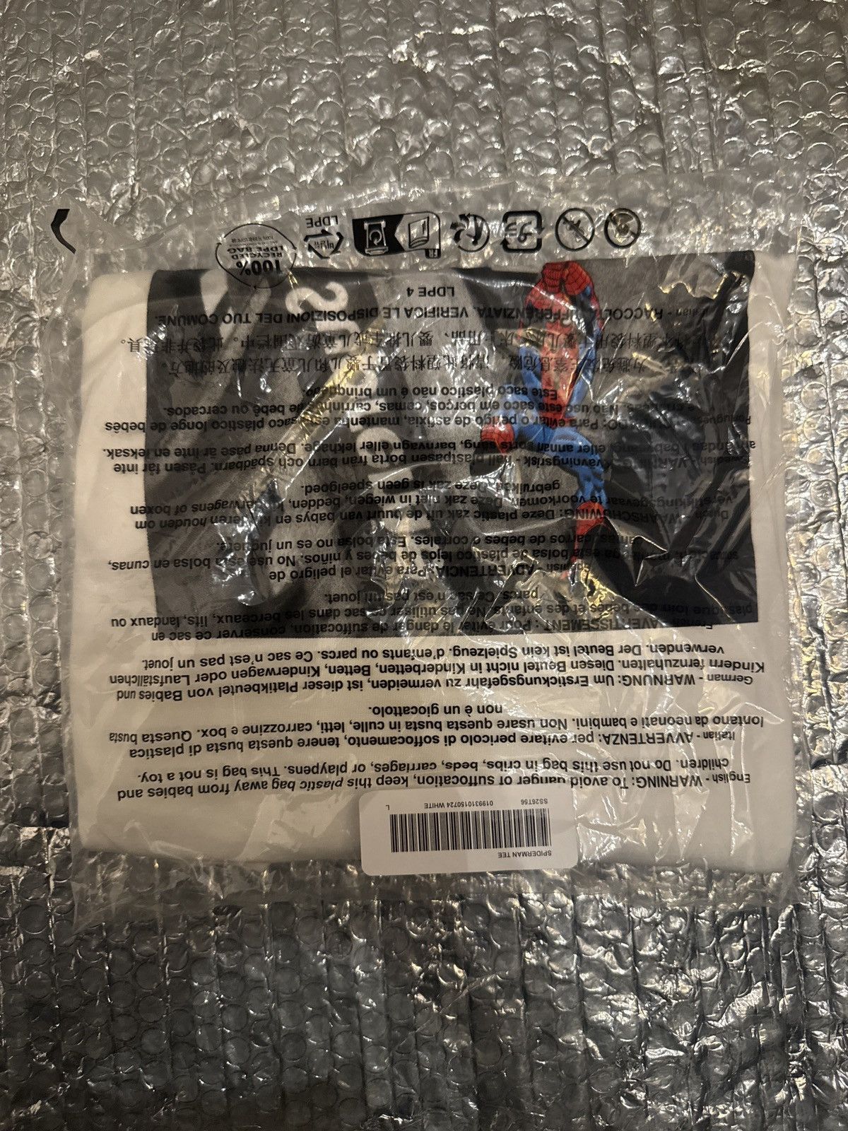 Supreme SS26 Supreme Spider-Man White Tee Size US L / EU 52-54 / 3 - 2 Thumbnail