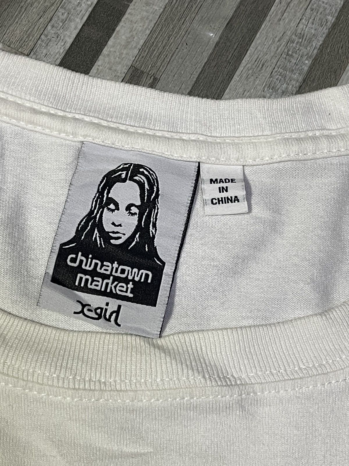 Japanese Brand × Market Chinatown Market x X-Girl Japanese Brand Tshirt Size US L / EU 52-54 / 3 - 3 Thumbnail