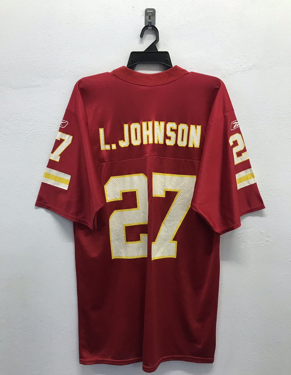 NFL × Reebok Vintage NFL Kc Johnson 27 Jerseys Size US M / EU 48-50 / 2 - 2 Thumbnail