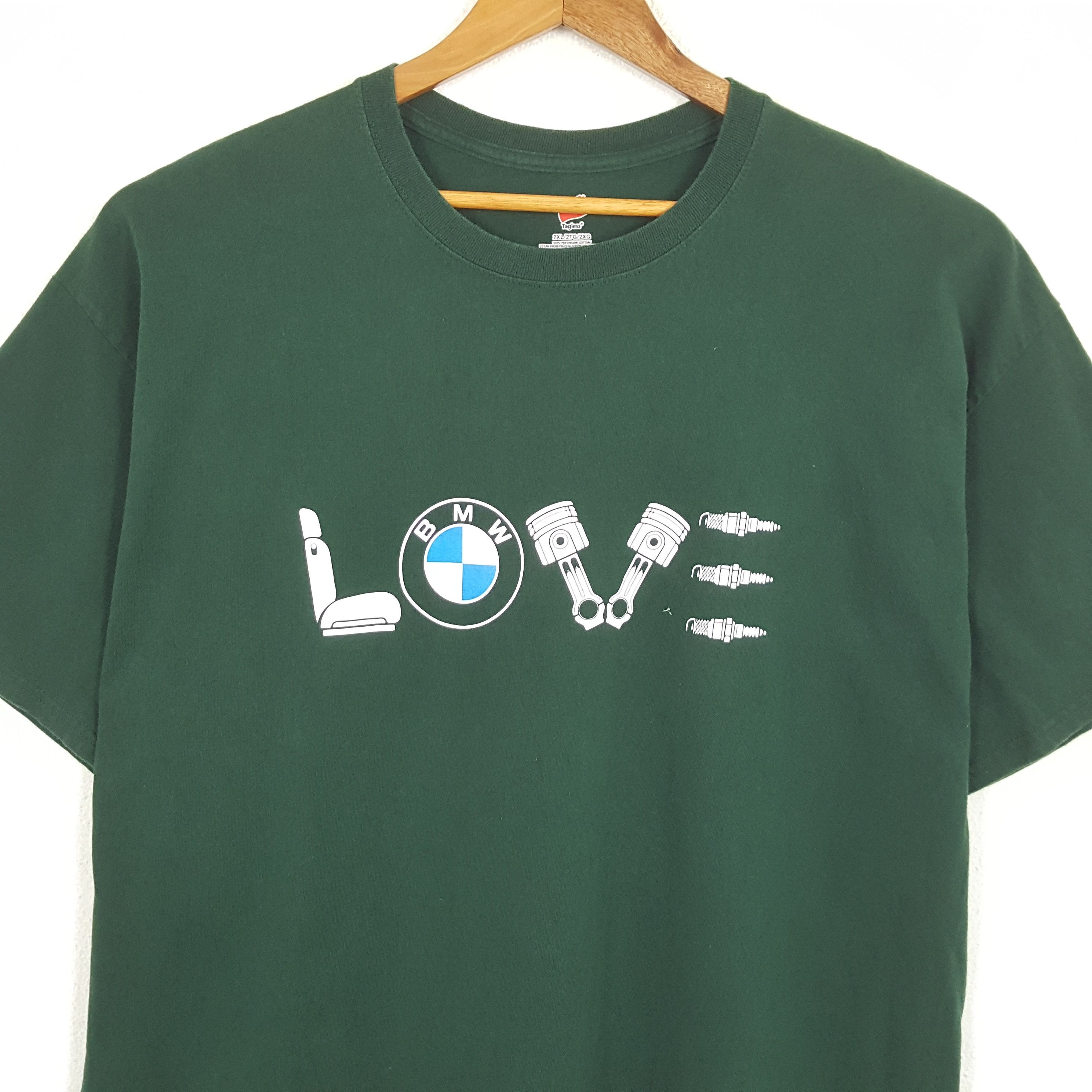 BMW × Vintage Vintage BMW Germany Motorsports T-Shirts Size US XXL / EU 58 / 5 - 2 Thumbnail