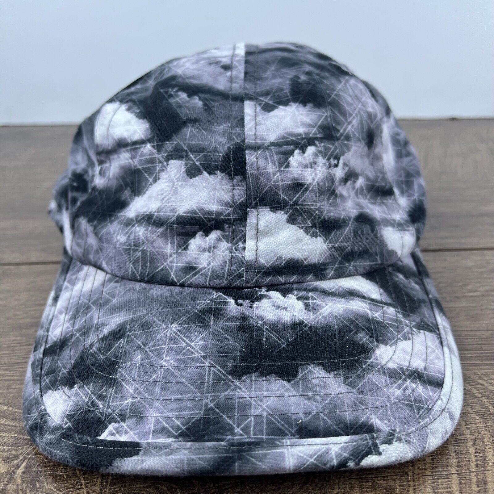 Other Gray Clouds Camo Hat Gray Adjustable Hat Gray Adult Size Hat Size ONE SIZE - 2 Thumbnail
