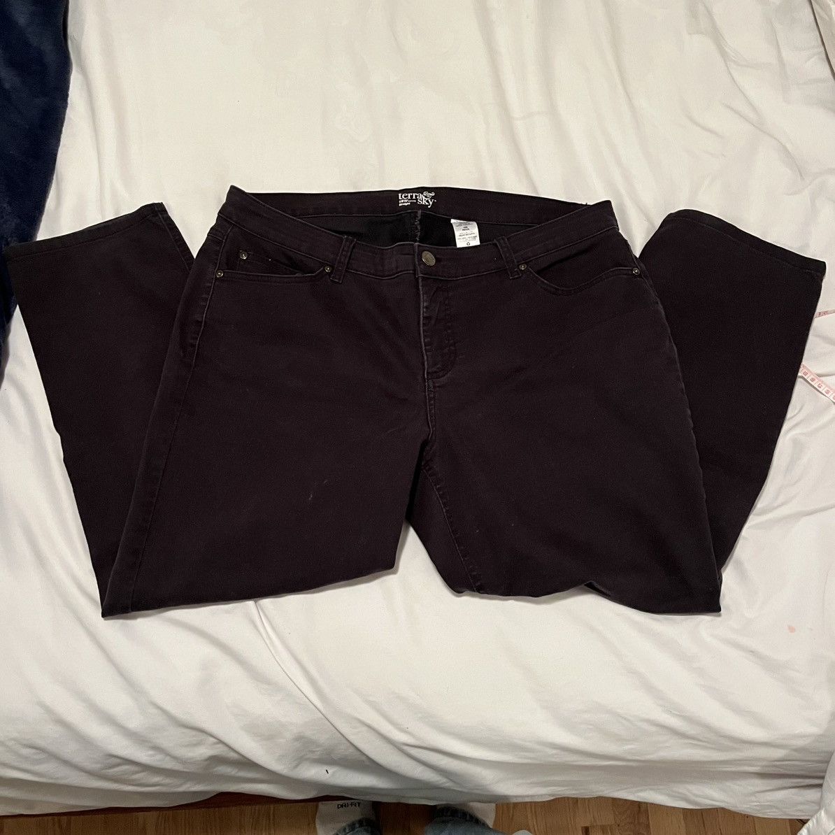 Other Terra & Sky Black Jeans Size US 27 - 8 Thumbnail
