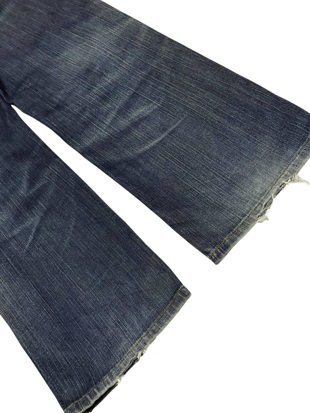 Edwin Vtg Edwin Japan 503 Distressed Jeans Size US 32 / EU 48 - 8 Thumbnail