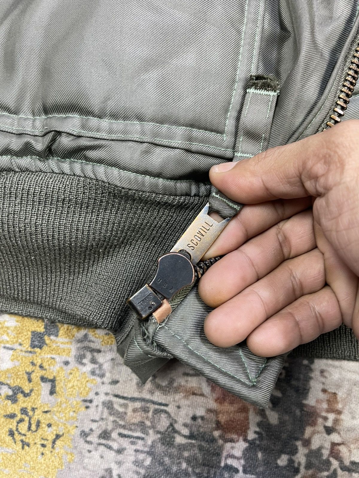 Alpha Industries Vtg Military Type CWU 45/P DLA 100-87-C-0753 Size US L / EU 52-54 / 3 - 22 Thumbnail