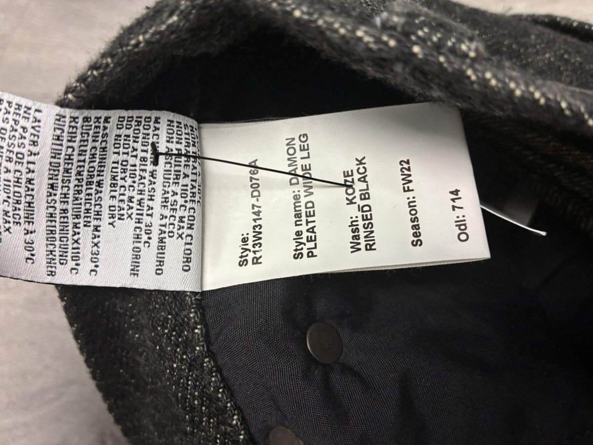 R13 R13 Damon Pleated Jean size 27 Size 27" / US 4 / IT 40 - 7 Thumbnail