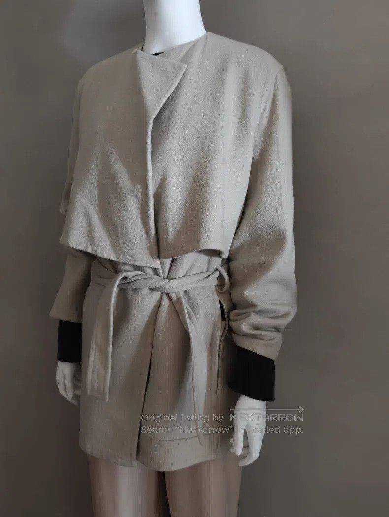 Hermes Hermes Margiela Era Double-Sided Cashmere Overcoat Size XS / US 0-2 / IT 36-38 - 2 Thumbnail