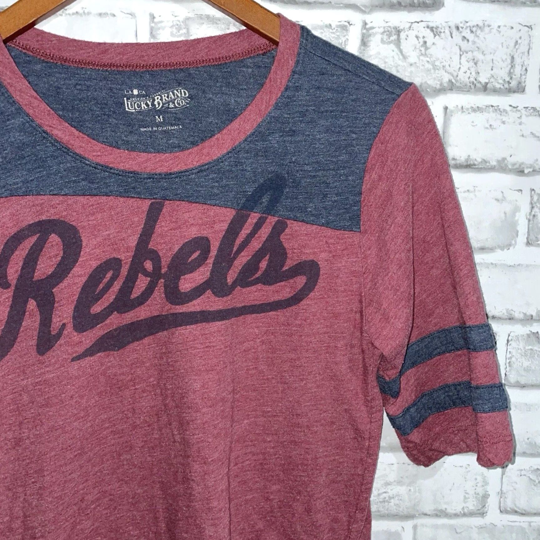 Lucky Brand Lucky Brand Co Red Rebel Graphic Tee Womens Size M Size M / US 6-8 / IT 42-44 - 2 Thumbnail