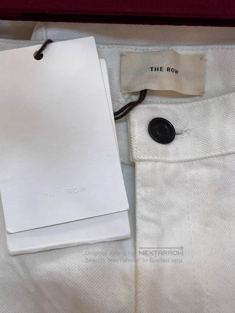 The Row The Row White baggy jeans Size 27" / US 4 / IT 40 - 4 Thumbnail