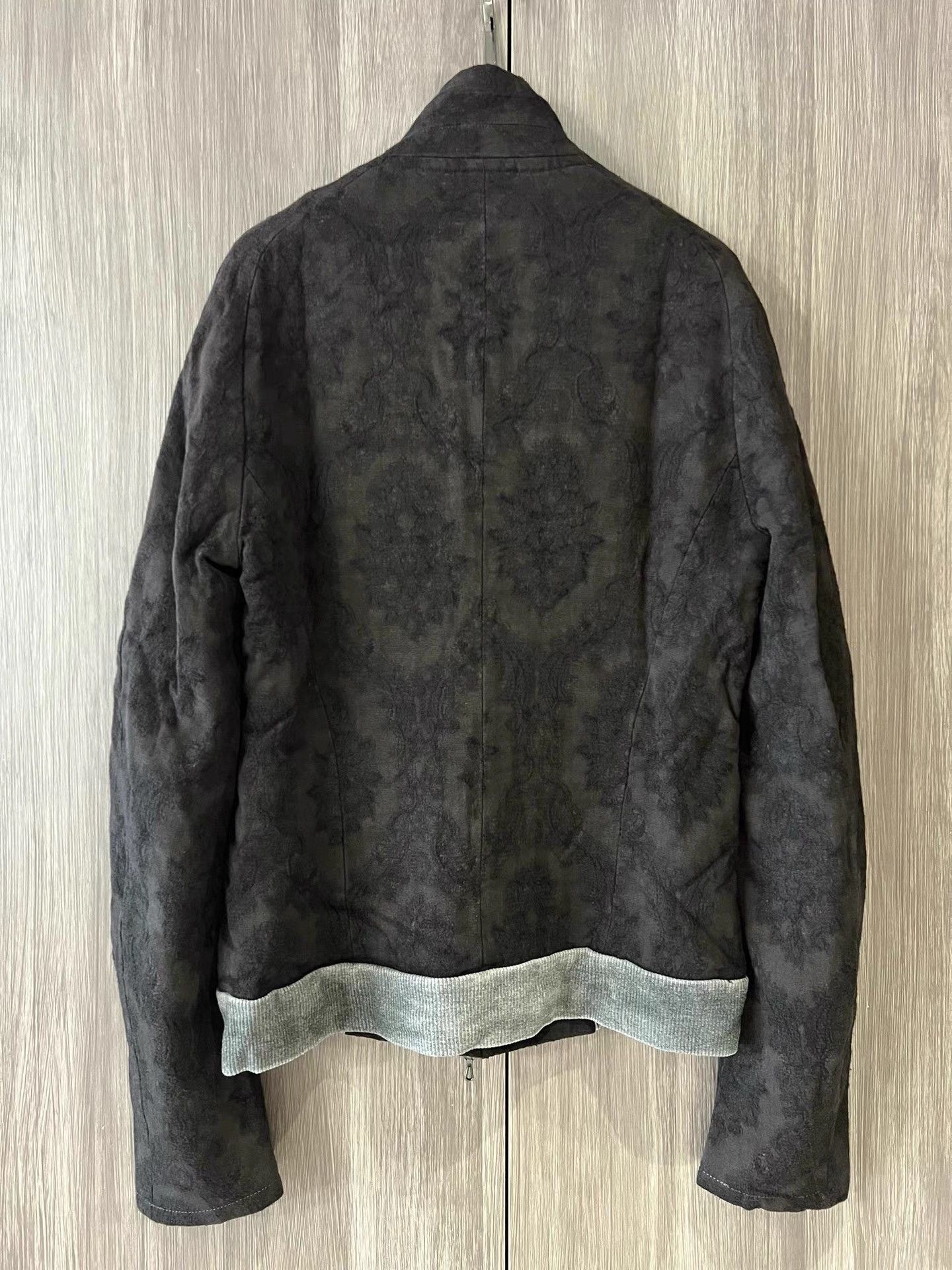Julius Julius 7 Vintage Jacquard Stand Collar Coat K44 | Grailed