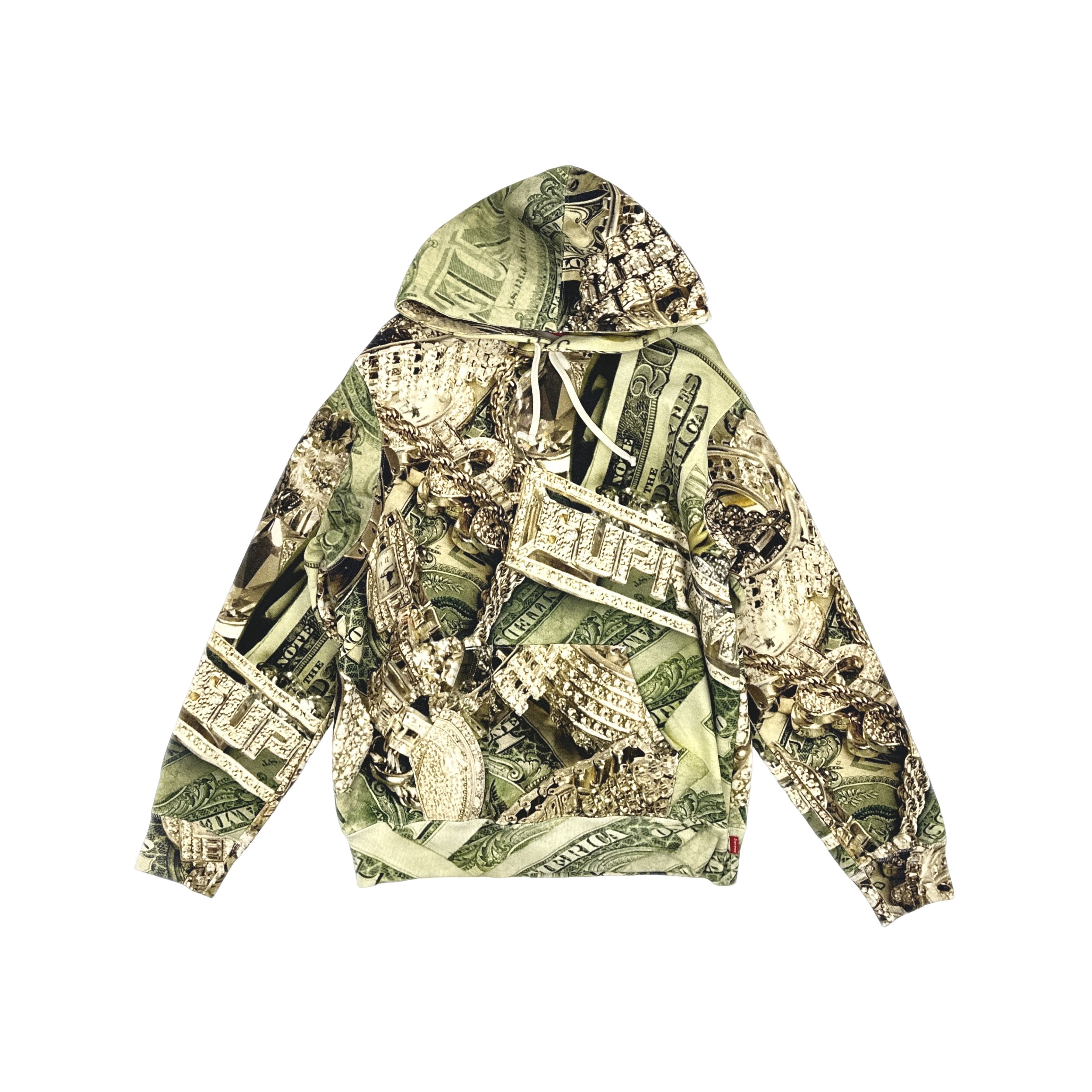 Supreme Supreme Bling Hooded Sweatshirt S Size US S / EU 44-46 / 1 - 1 Thumbnail