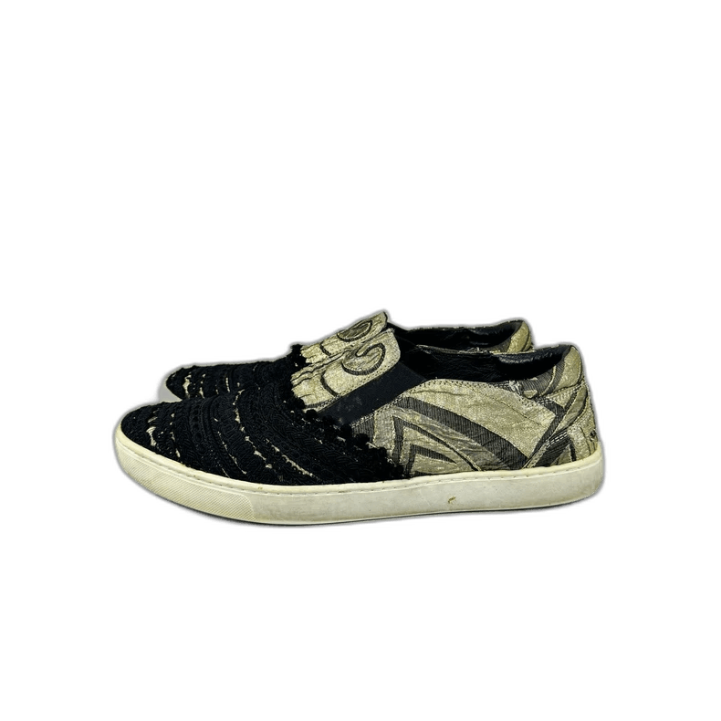 Dolce & Gabbana dolce&gabbana embroidered slip-on casual shoes Size US 7.5 / EU 40-41 - 1 Thumbnail