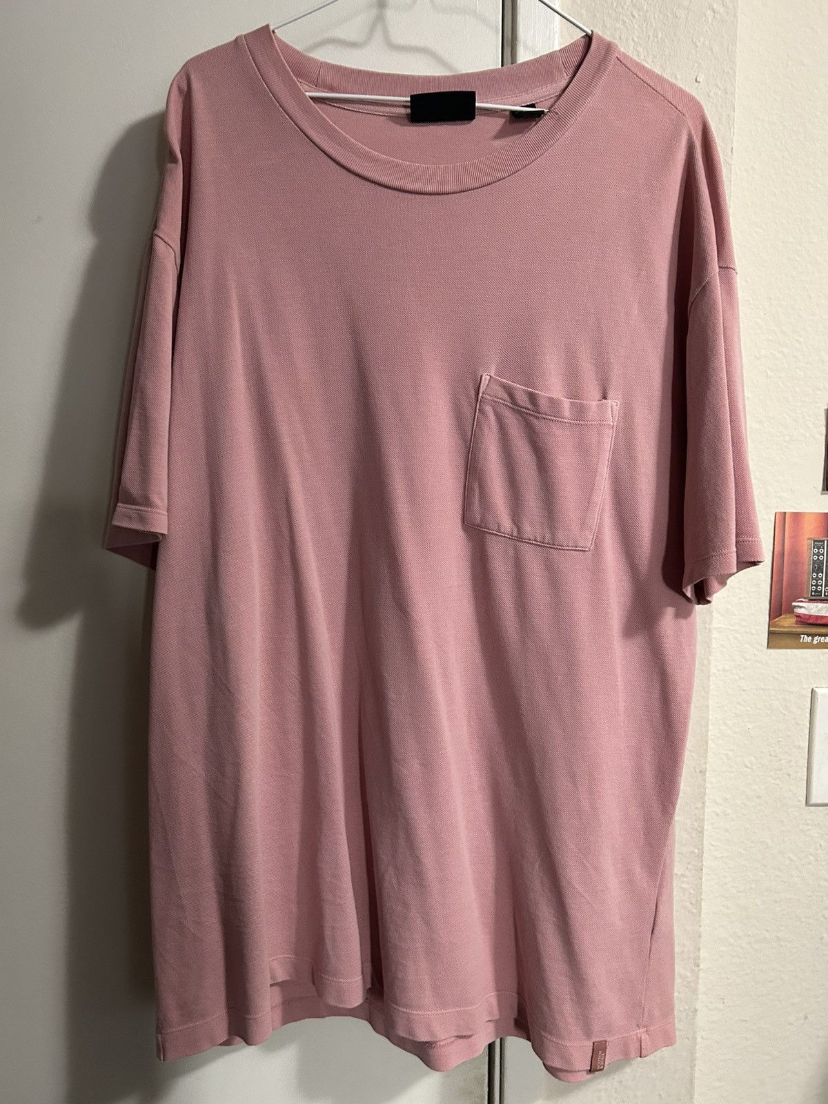 Scotch & Soda Scotch & Soda Pink Casual Tee L/XL Size US XL / EU 56 / 4 - 1 Thumbnail