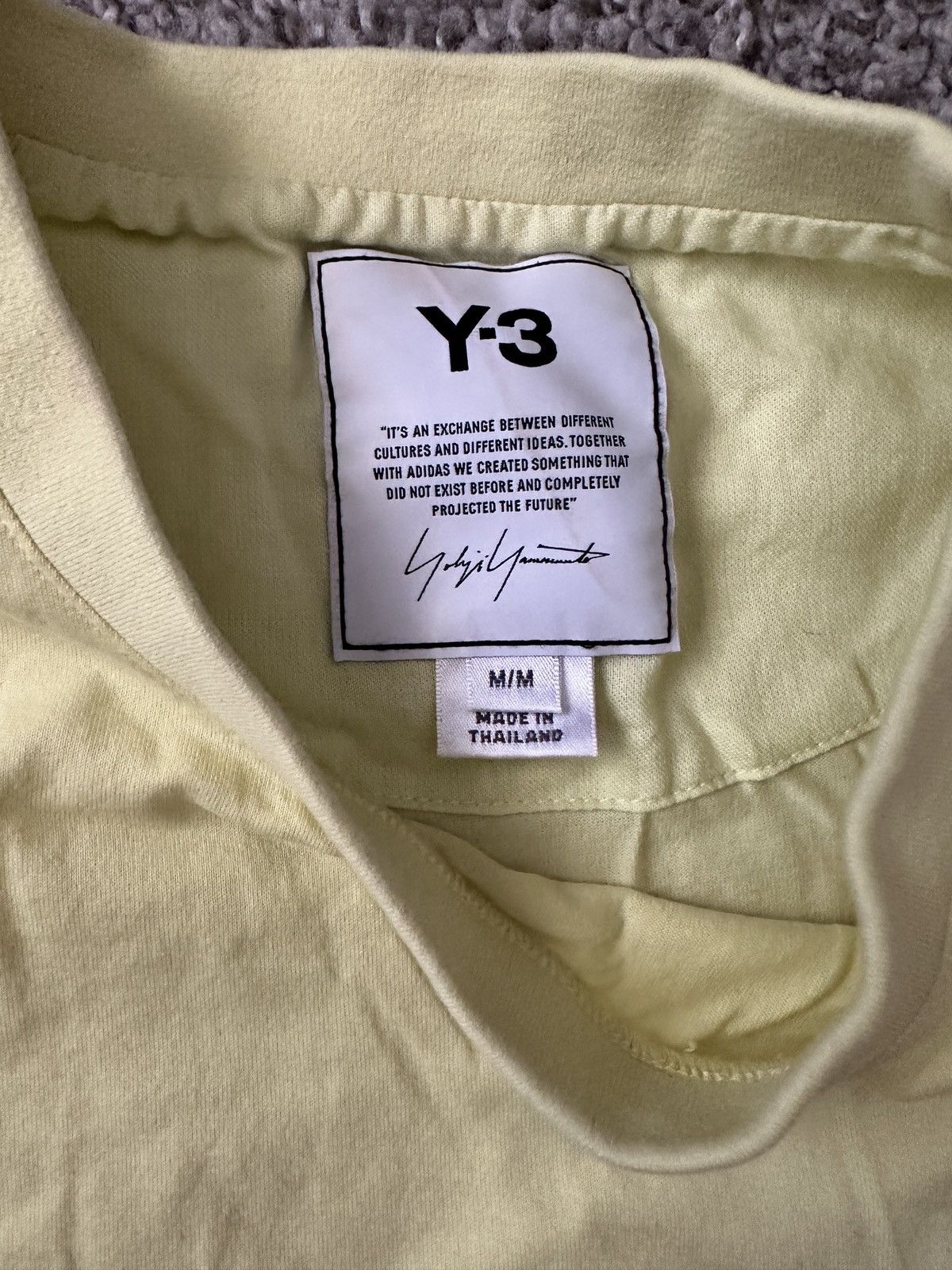 Y-3 Y-3 Logo Tee Size US M / EU 48-50 / 2 - 4 Thumbnail