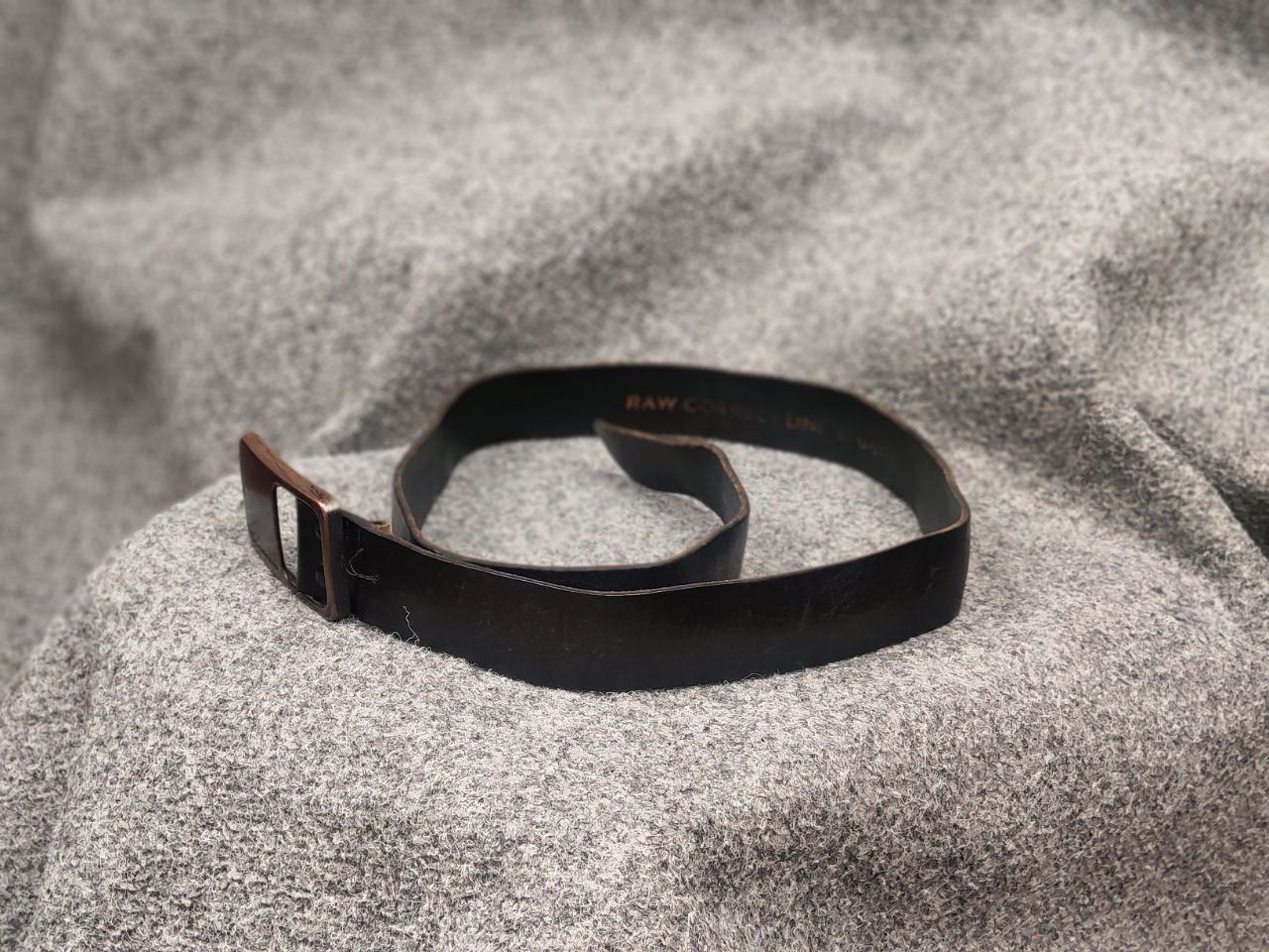 G-Star Vintage G Star Raw Leather Belt Logo If Six Was Nine Style Size ONE SIZE - 5 Thumbnail