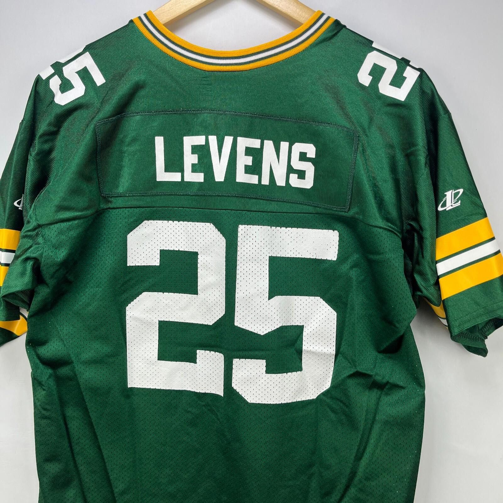 Logo Athletic Vintage Green Bay Packers Jersey Dorsey Levens 25 Youth XL Size ONE SIZE - 5 Thumbnail
