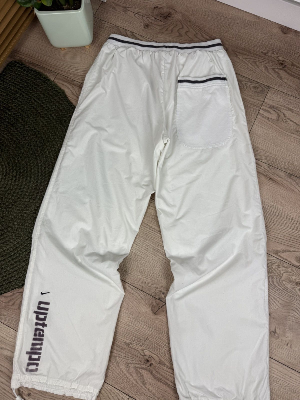 Nike Vintage Nike Baggy Pants Uptempo Track GorpCore Style Swoosh Size US 33 - 16 Thumbnail