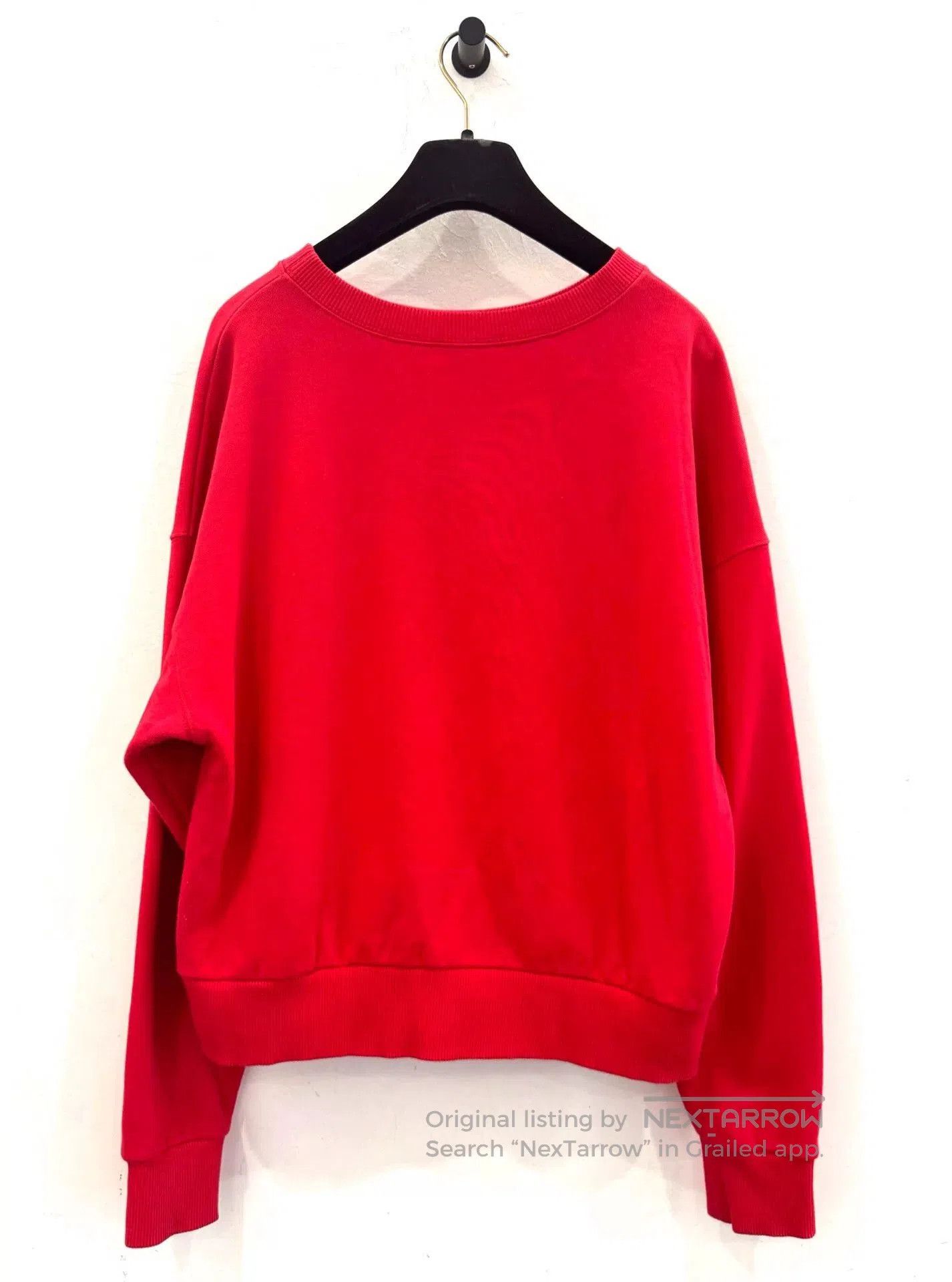 Celine Celine Teiomphe Logo Red Casual Sweatshirt. Size S / US 4 / IT 40 - 3 Thumbnail