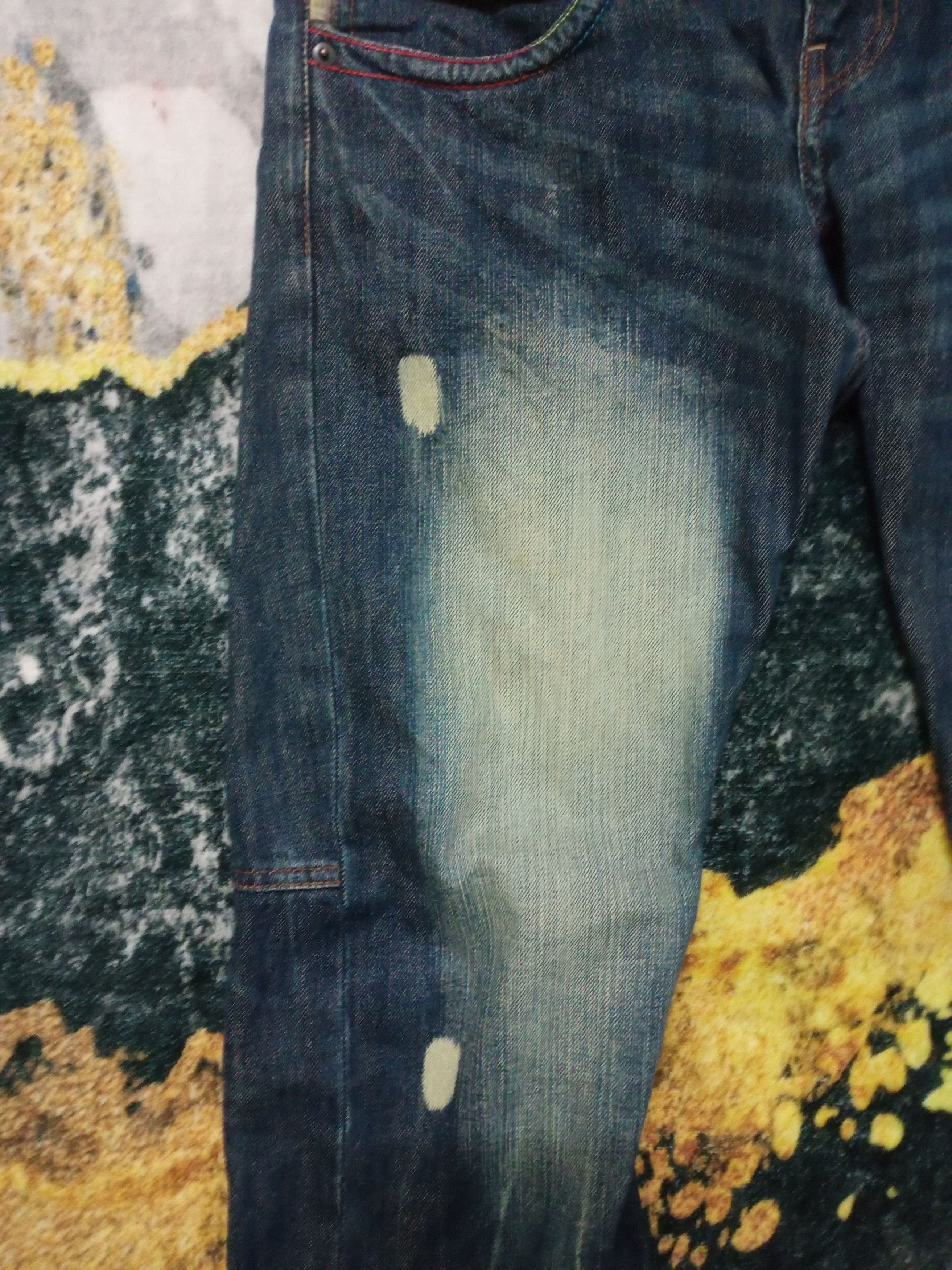 Hysteric Glamour Dominate Handcrafted Jeans Must Double Waist Denim Pants Size US 30 / EU 46 - 20 Thumbnail