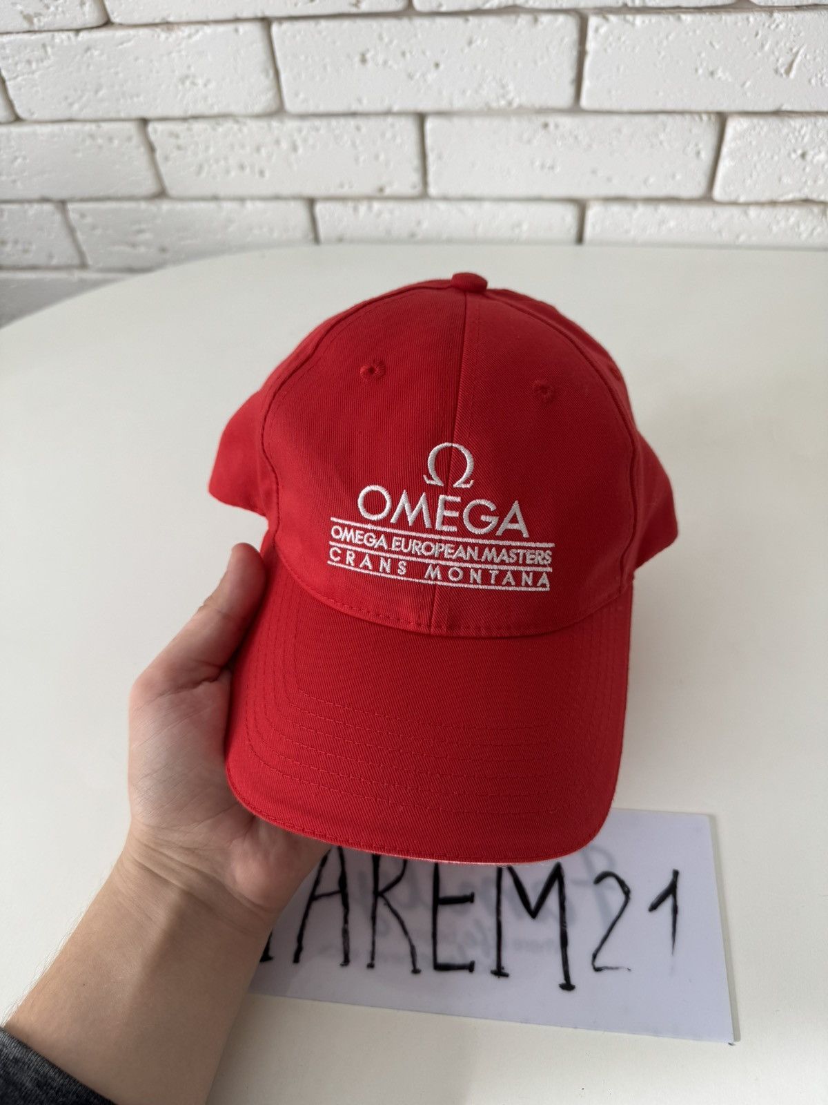 Omega Omega cap hat Size ONE SIZE - 2 Thumbnail