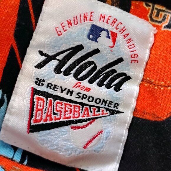 Reyn Spooner Vintage Reyn Spooner San Francisco Giants Hawaiian Shirt Size US XXL / EU 58 / 5 - 4 Thumbnail