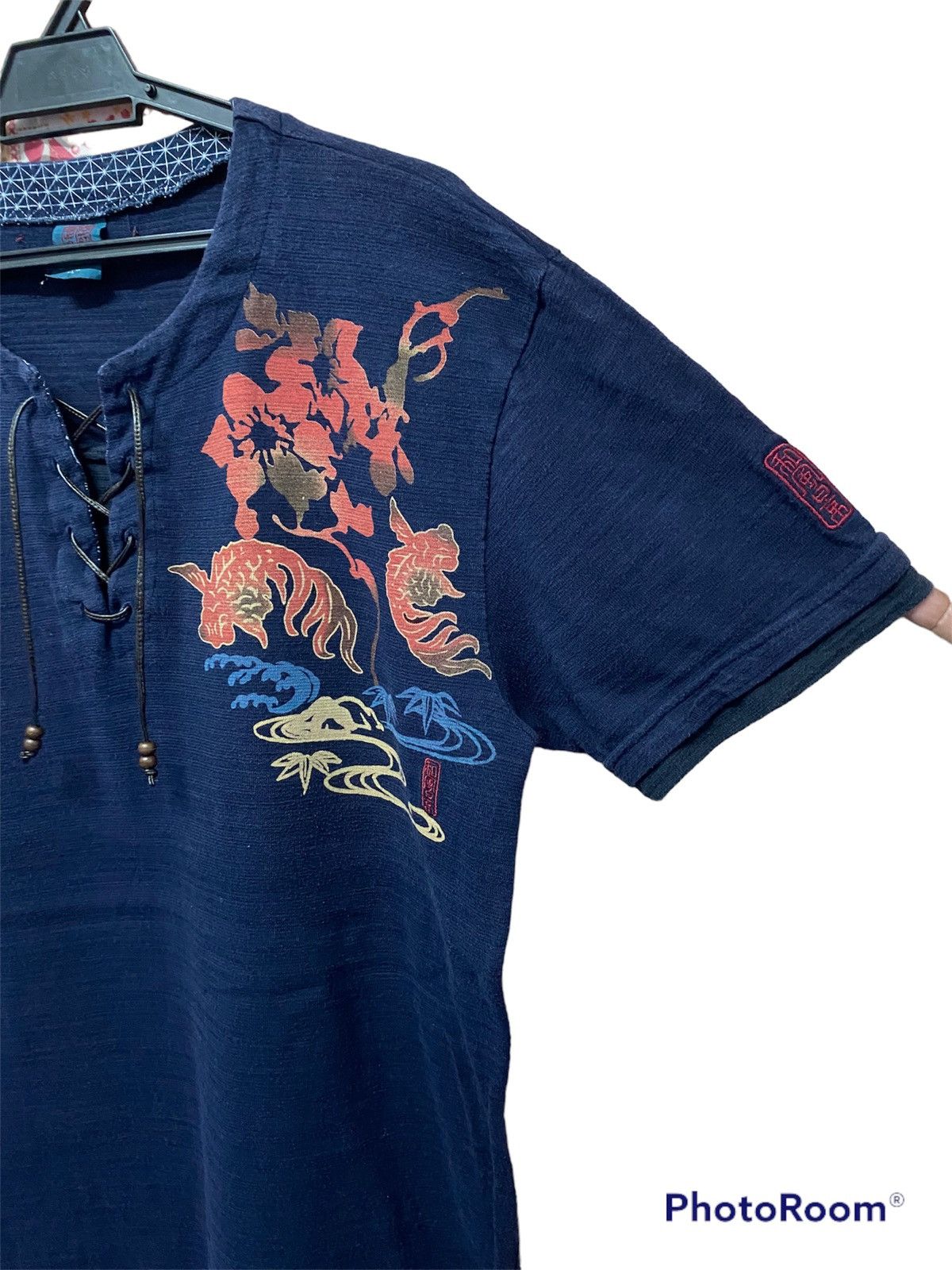 If Six Was Nine Vintage Japanese Traditional T-shirt Size US L / EU 52-54 / 3 - 2 Thumbnail