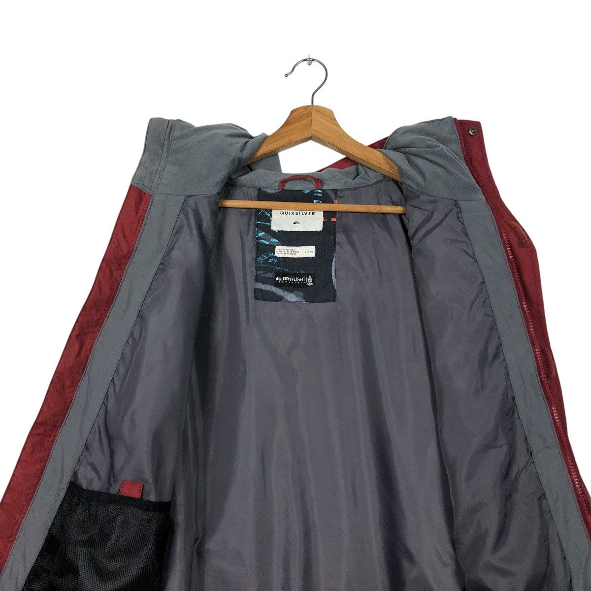 Quiksilver 🔥VINTAGE ZIPPER JACKET QUICKSILVER DRYFLIGHT TECHNOLOGY Size US L / EU 52-54 / 3 - 17 Thumbnail