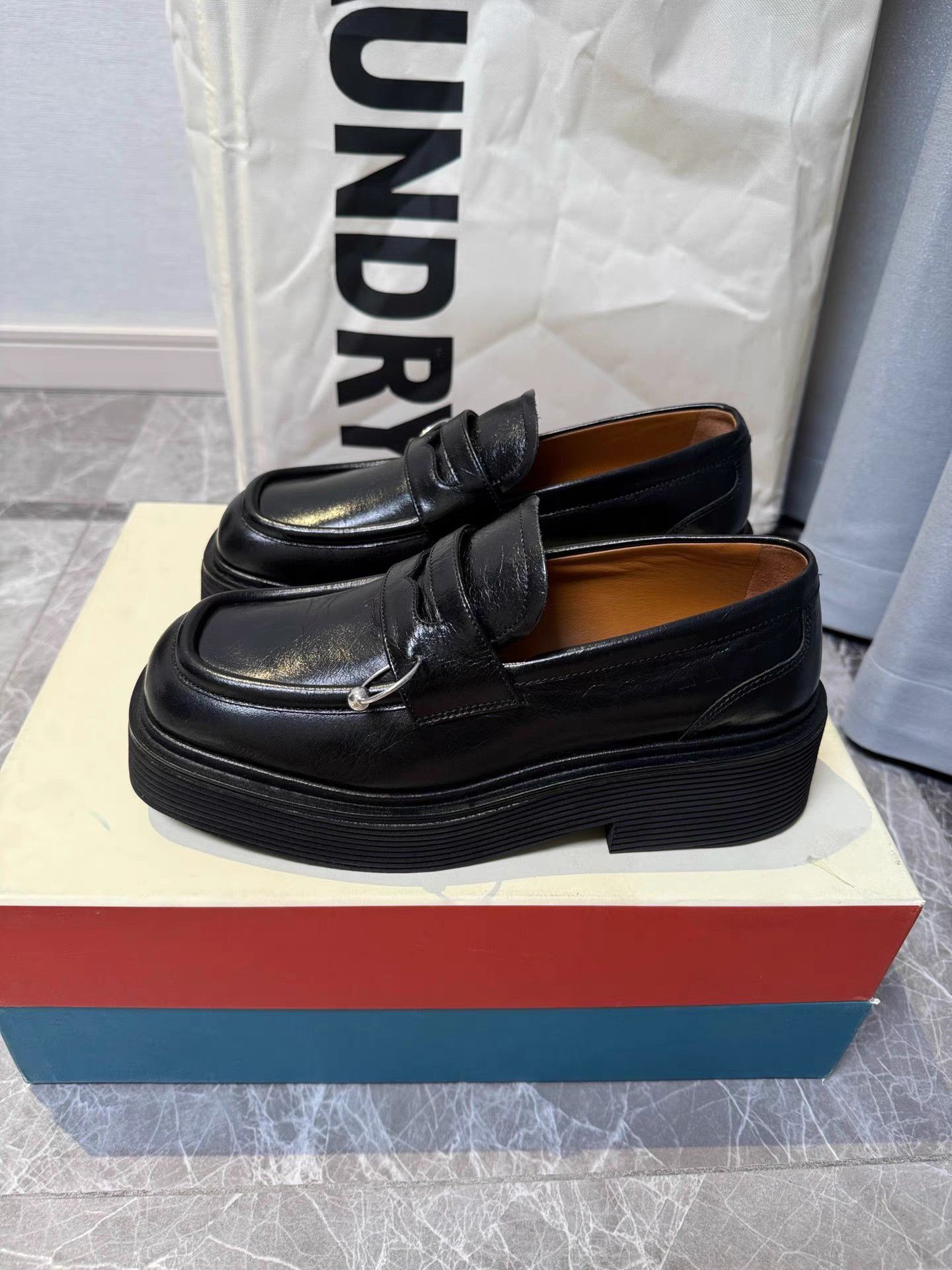 Marni Marni Platform Loafers K6 Size US 7 / IT 37 - 2 Thumbnail