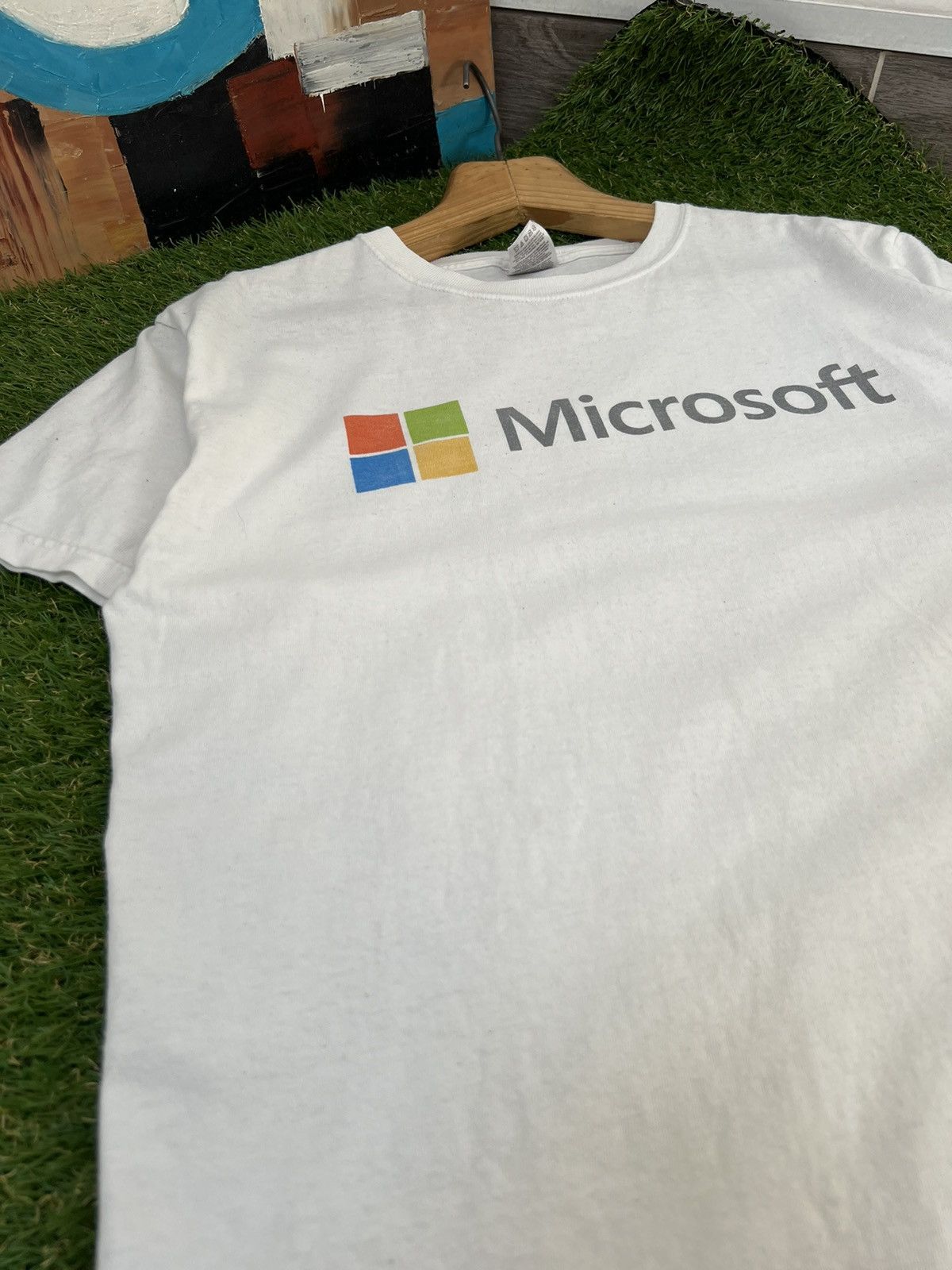 Microsoft Vintage Y2K Microsoft T Shirt Size US M / EU 48-50 / 2 - 5 Thumbnail
