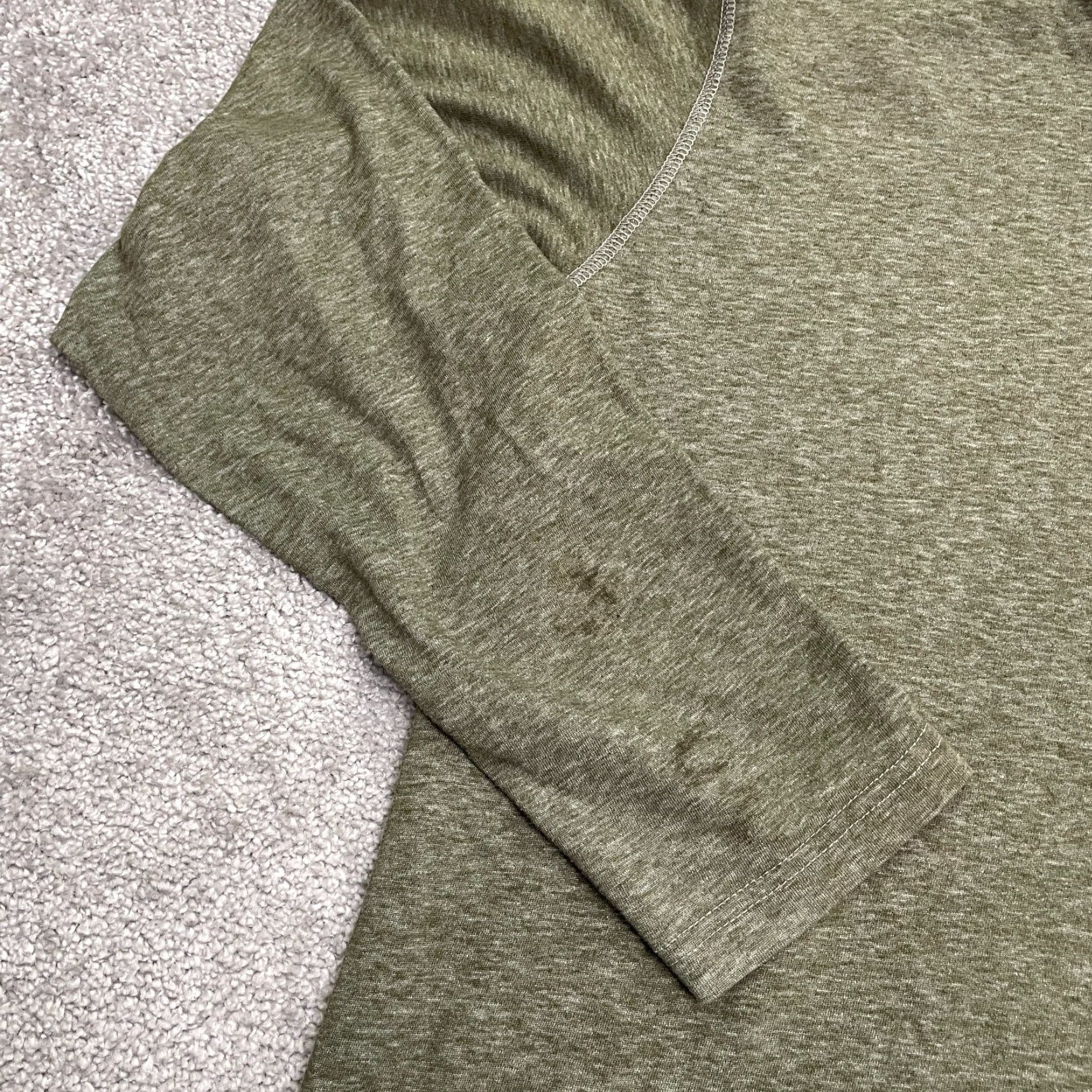 Vintage Columbia Omni Wick T-Shirt Mens Large Heather Green Crew Neck Long Sleeve Tee Size US L / EU 52-54 / 3 - 5 Thumbnail