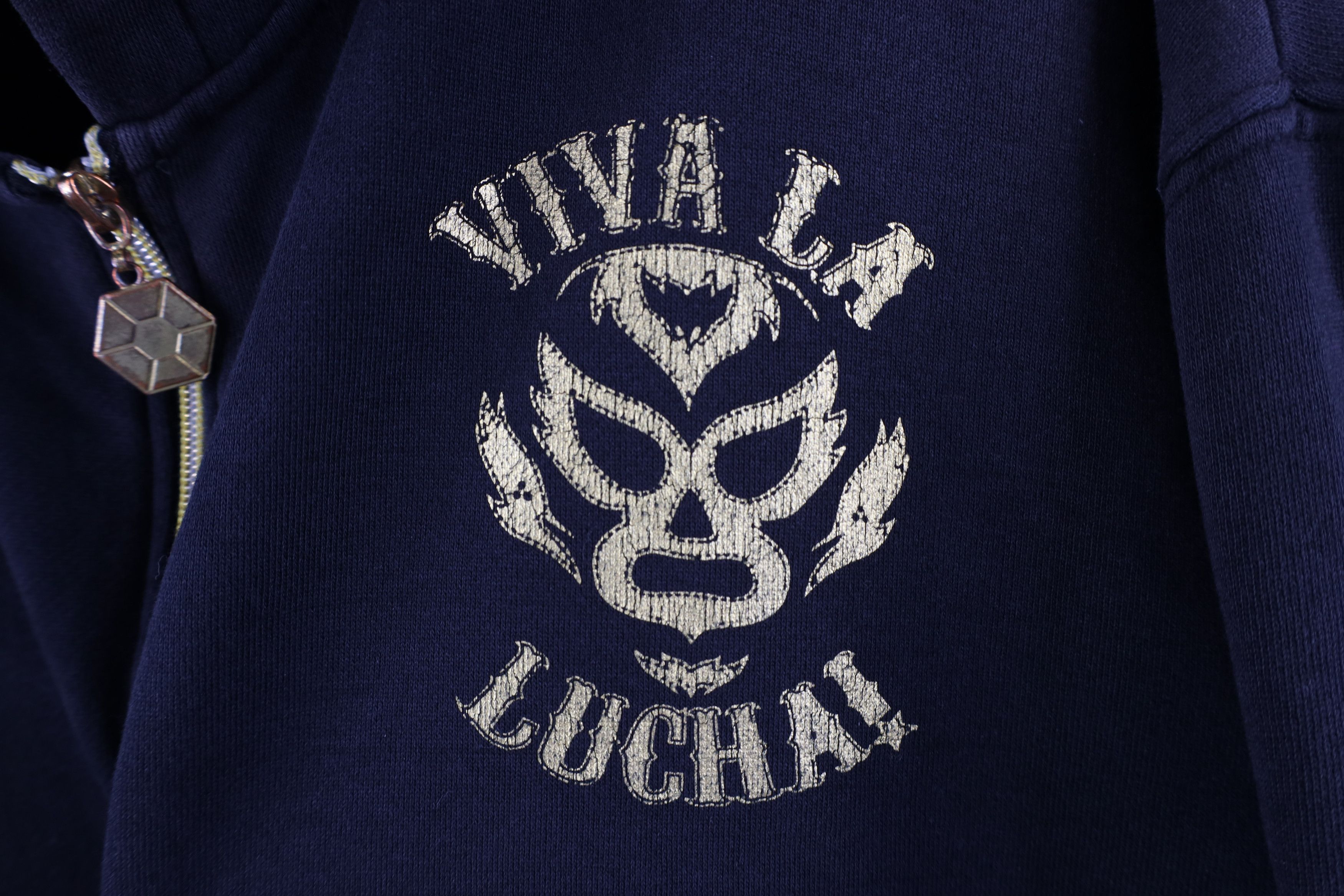 Vintage Vintage Y2K Southpole Viva La Lucha Mexican Wrestling Hoodie Size US XXL / EU 58 / 5 - 5 Thumbnail
