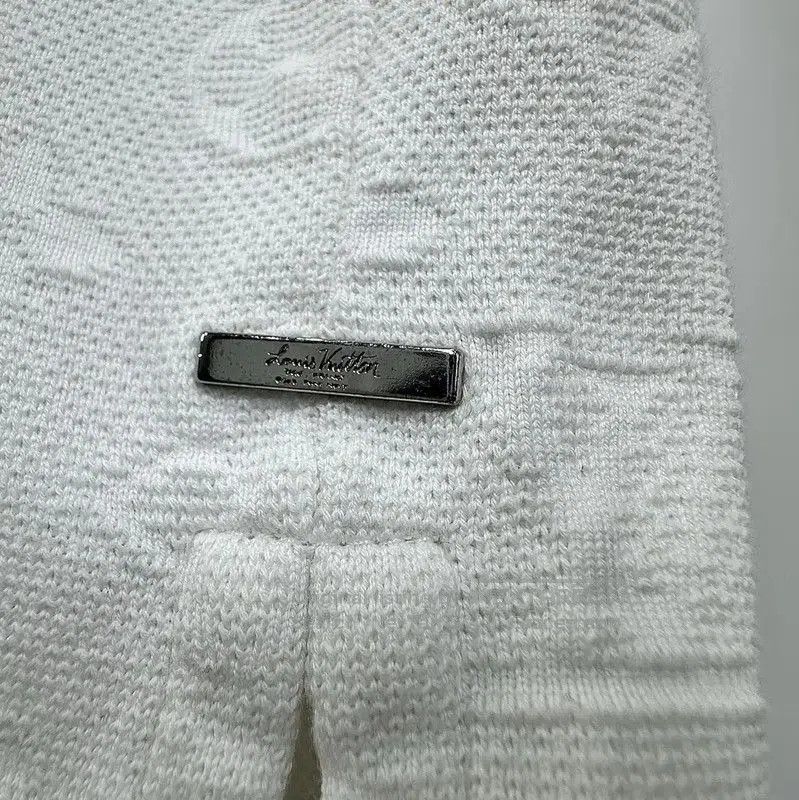 Louis Vuitton Louis Vuitton White Cotton Blend Monogram T-Shirt . Size US S / EU 44-46 / 1 - 5 Thumbnail