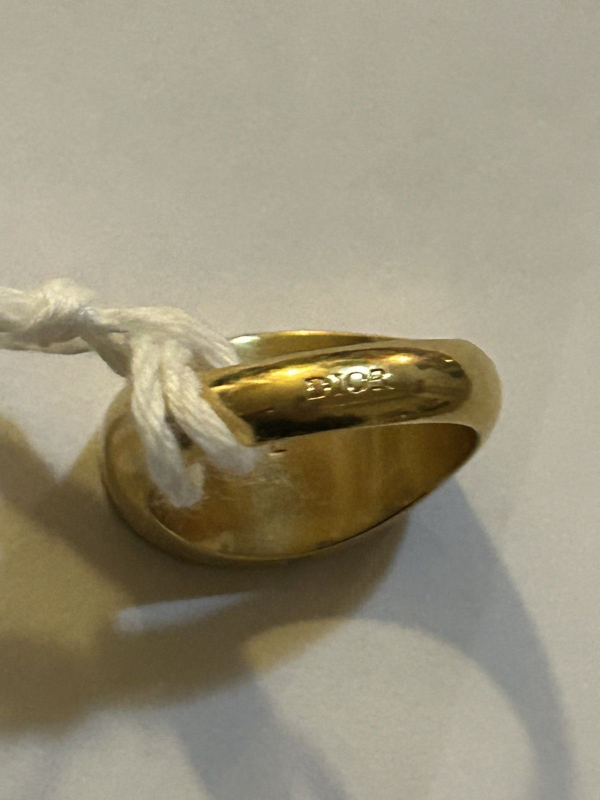 Dior Christian Dior FOREVER DIOR RING Gold-finish metal size L Size ONE SIZE - 7 Thumbnail